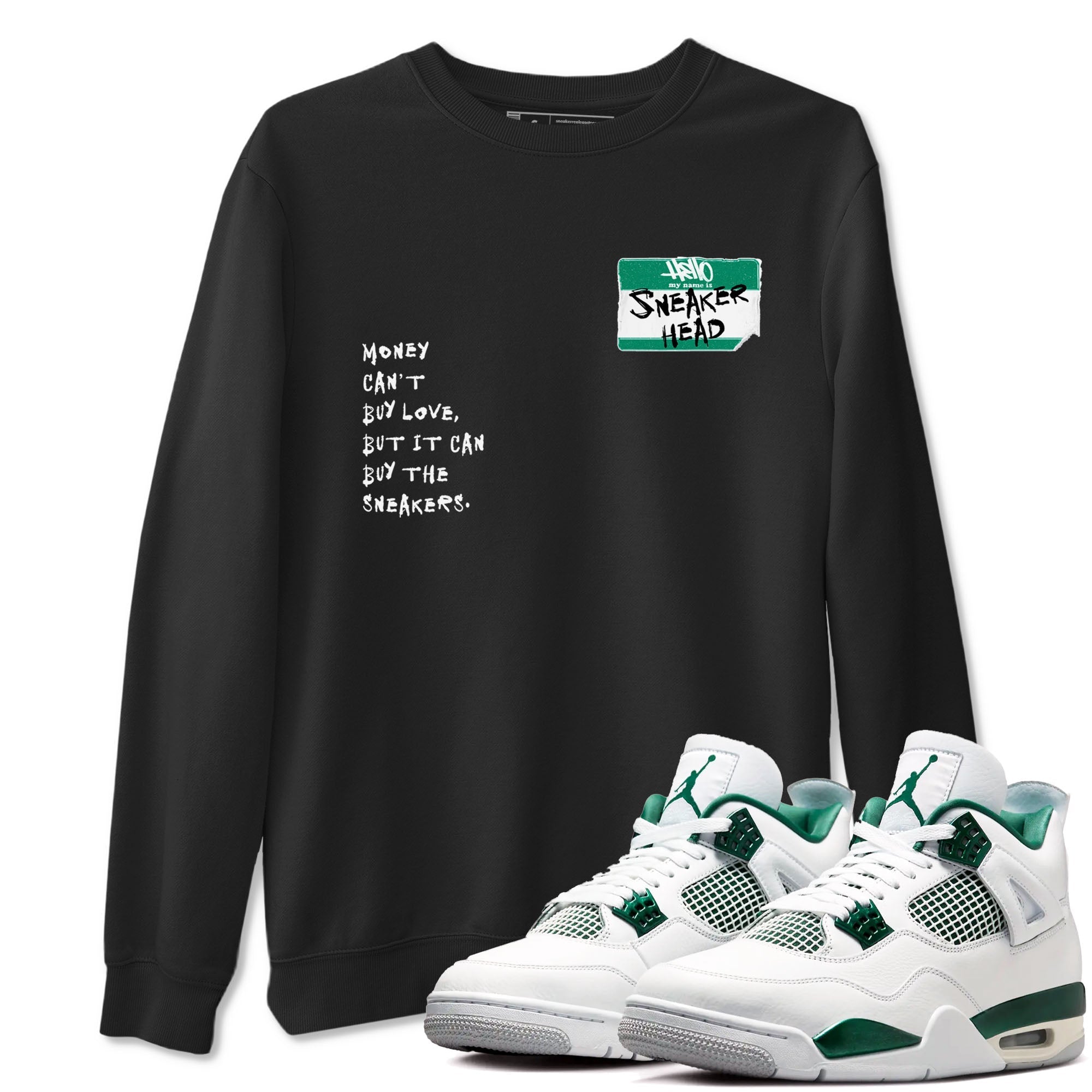 snkmatch Badge snkmatch Tees - Air Jordan 4 Oxidized Green