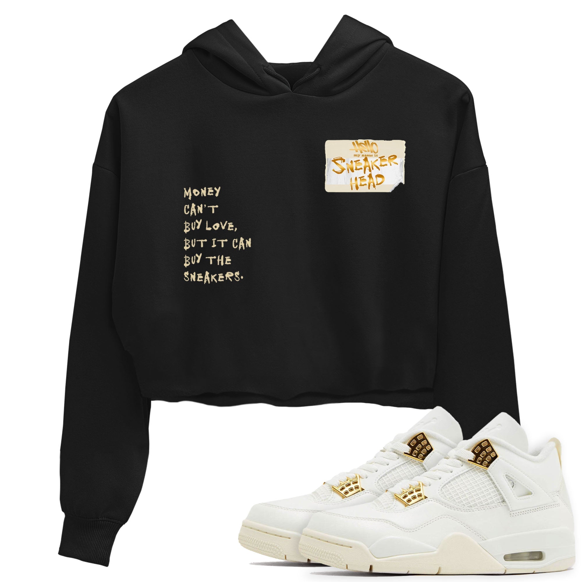 snkmatch Badge snkmatch Women's Top - Air Jordan 4 Sail 2024