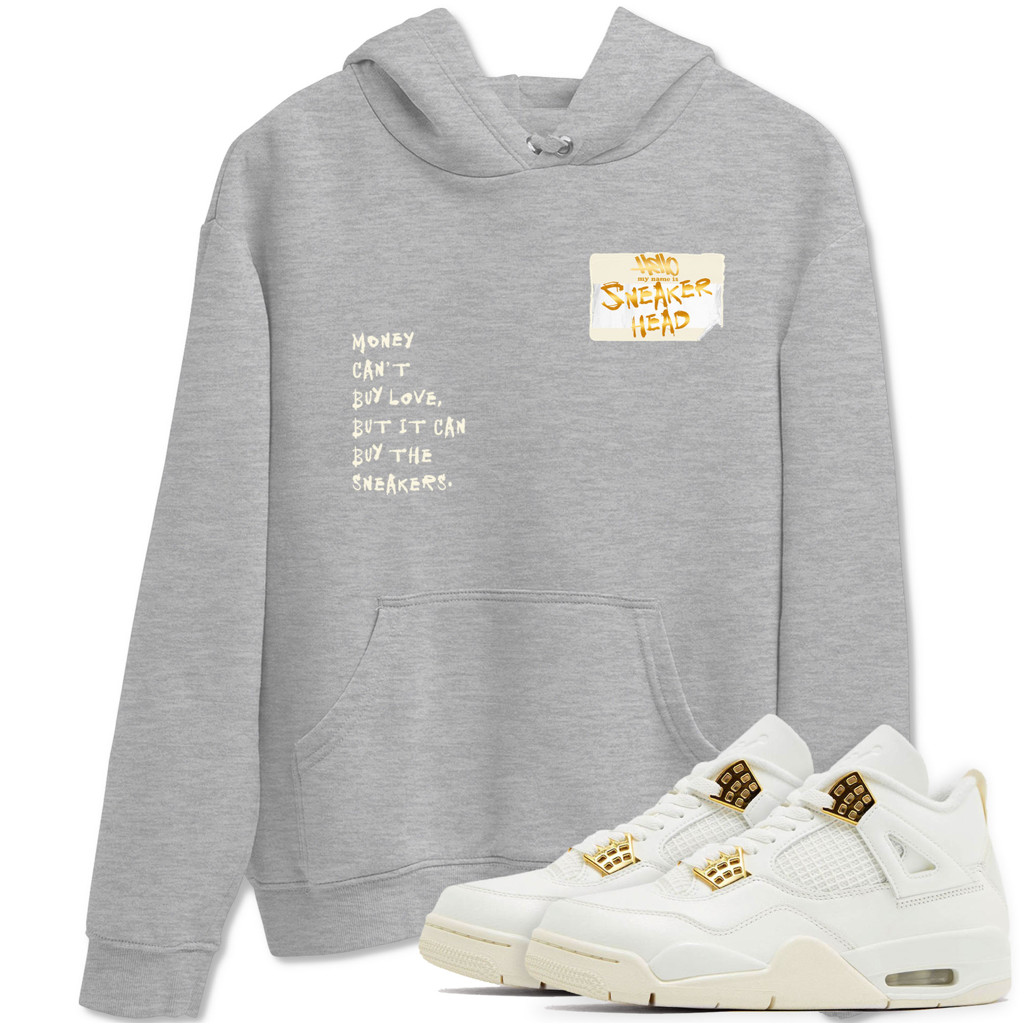 snkmatch Badge snkmatch Tees - Air Jordan 4 Sail 2024