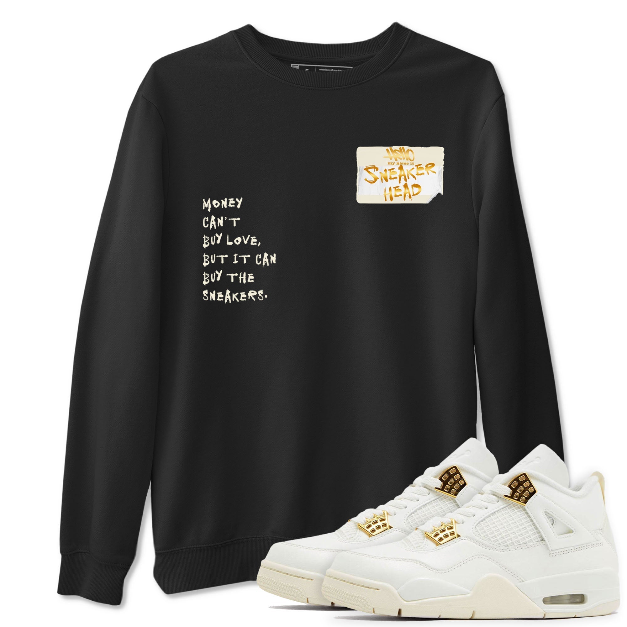 snkmatch Badge snkmatch Tees - Air Jordan 4 Sail 2024