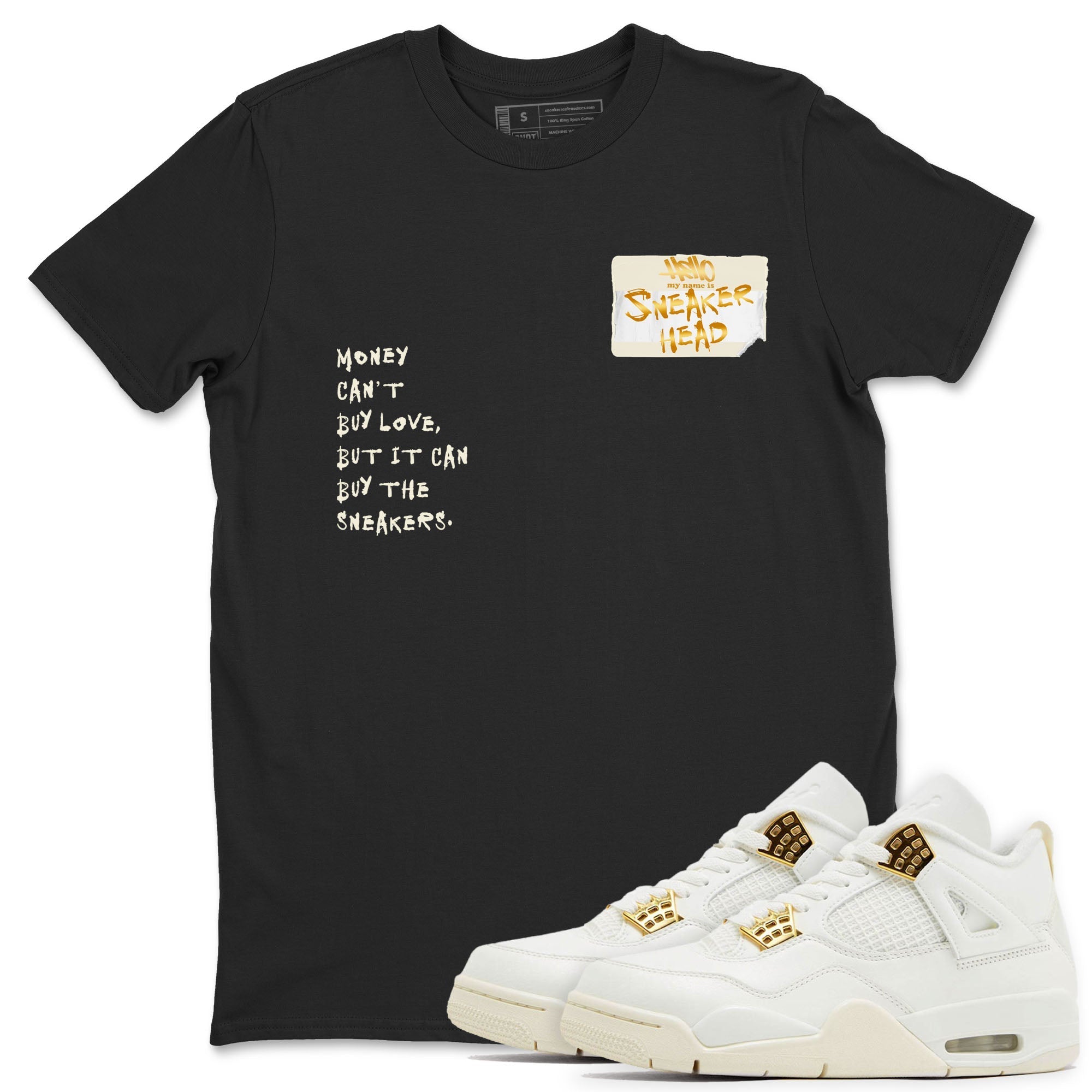 snkmatch Badge snkmatch Tees - Air Jordan 4 Sail 2024