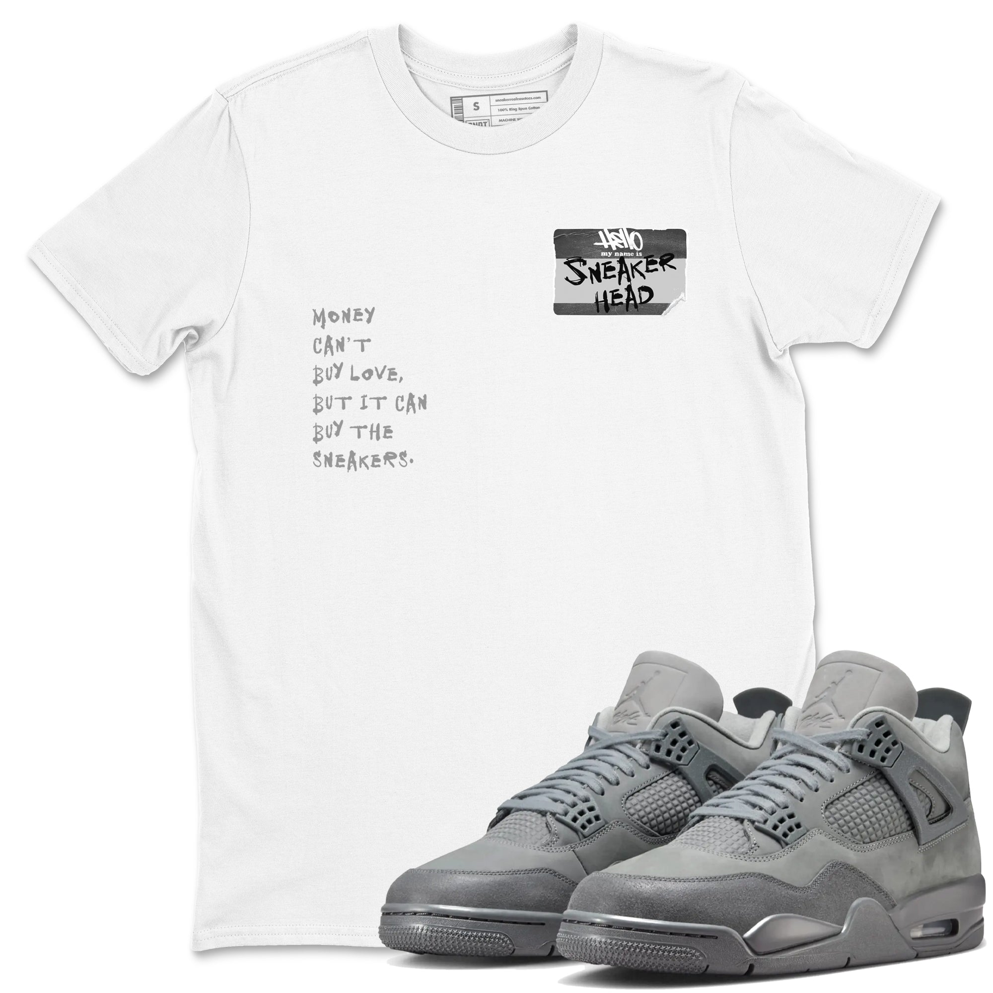 snkmatch Badge snkmatch Tees - Air Jordan 4 Wet Cement