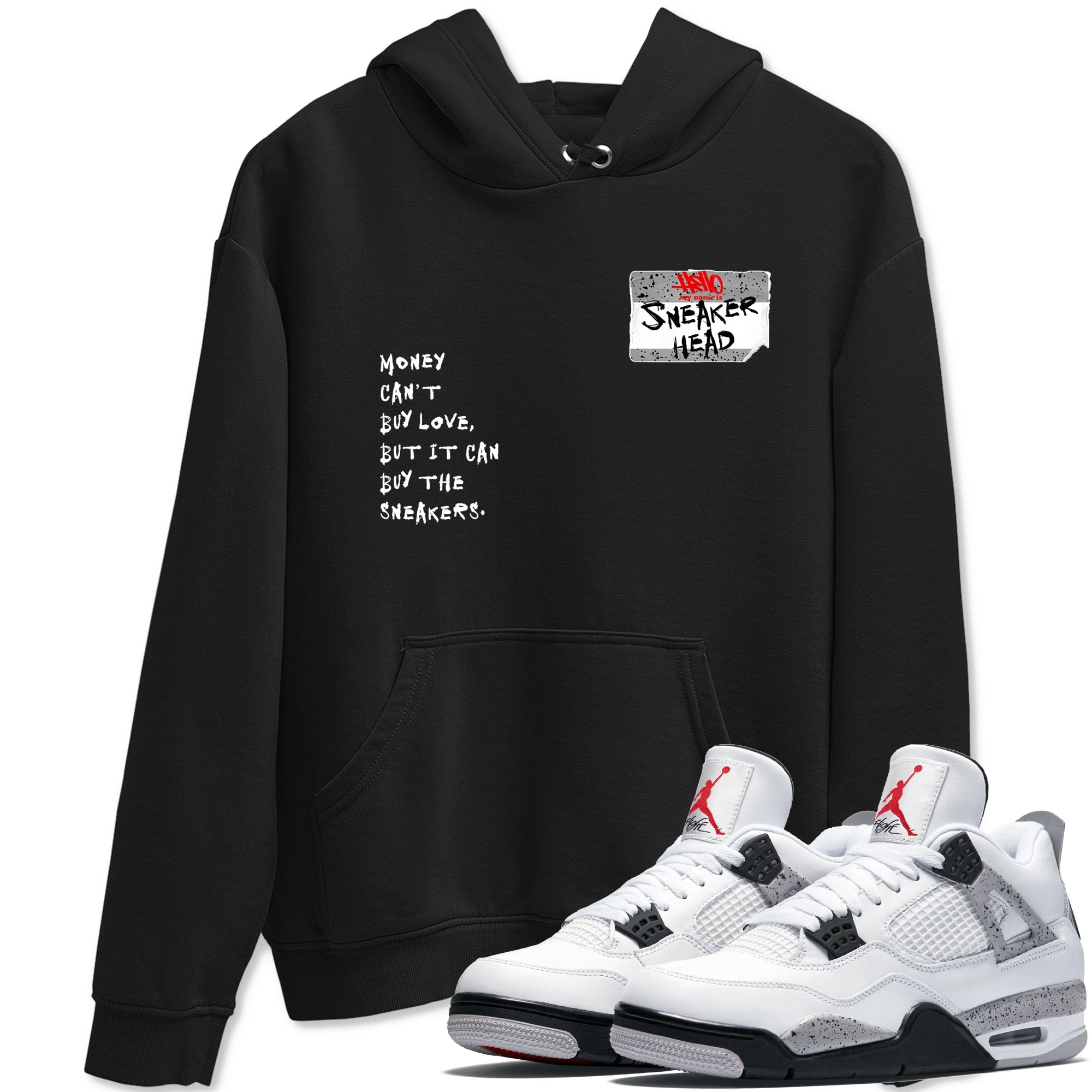 snkmatch Badge snkmatch Tees - Air Jordan 4 White Cement