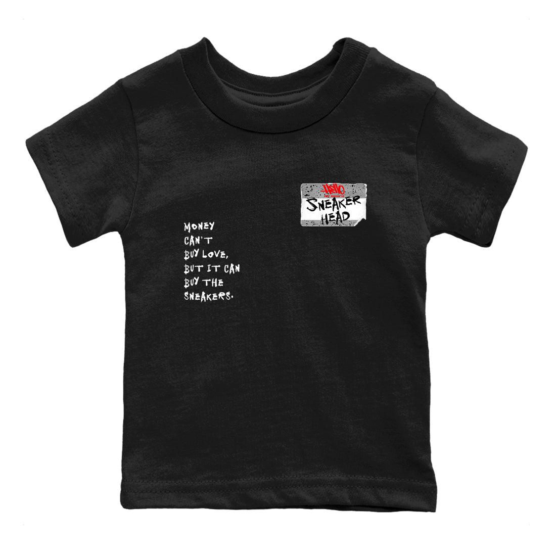 snkmatch Badge snkmatch Tees Kids - Air Jordan 4 White Cement
