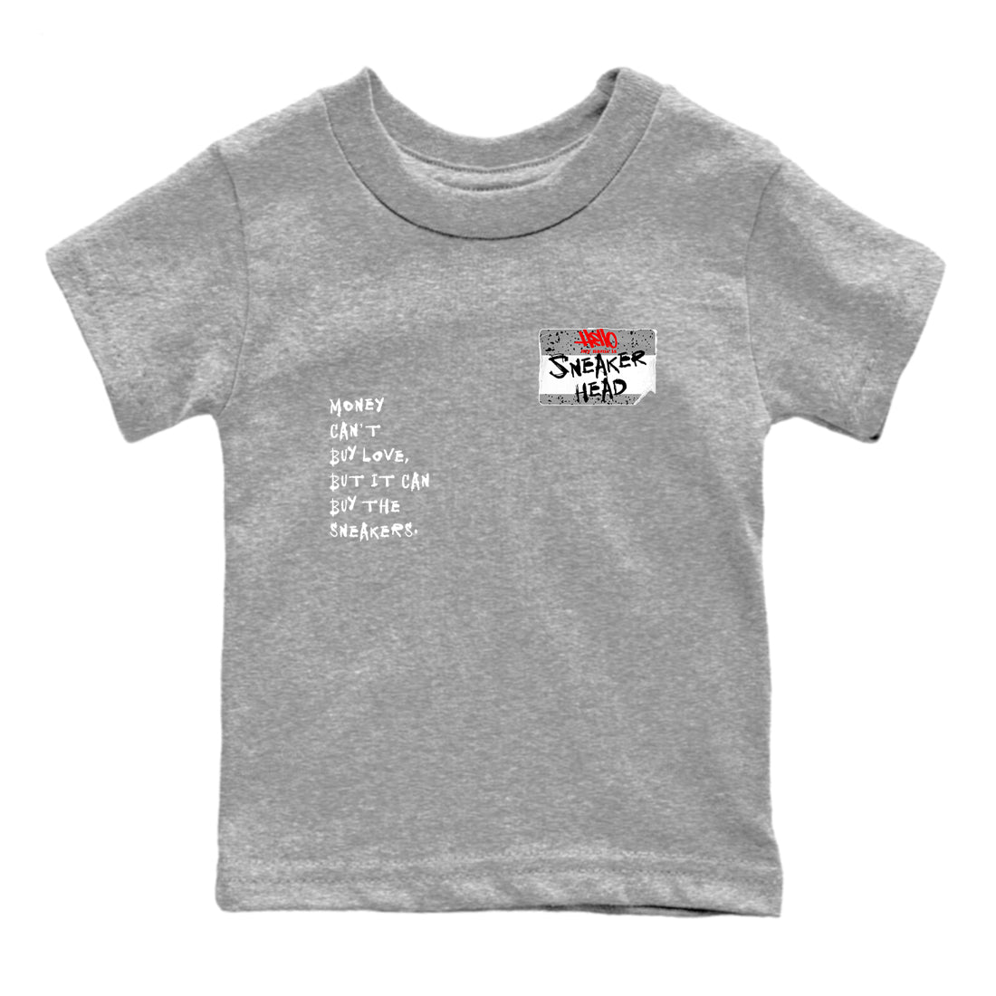 snkmatch Badge snkmatch Tees Kids - Air Jordan 4 White Cement