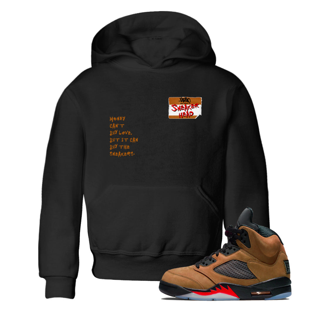 snkmatch Badge snkmatch Tees Kids - Air Jordan 5 Archaeo Brown