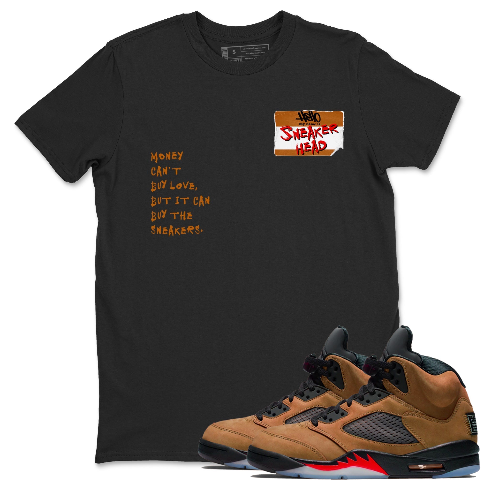 snkmatch Badge snkmatch Tees - Air Jordan 5 Archaeo Brown