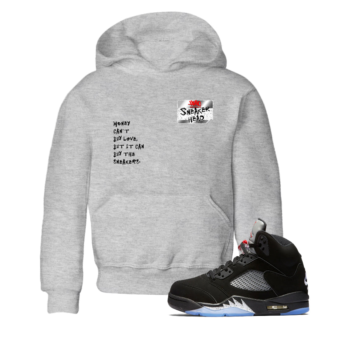 snkmatch Badge snkmatch Tees Kids - Air Jordan 5 Reimagined