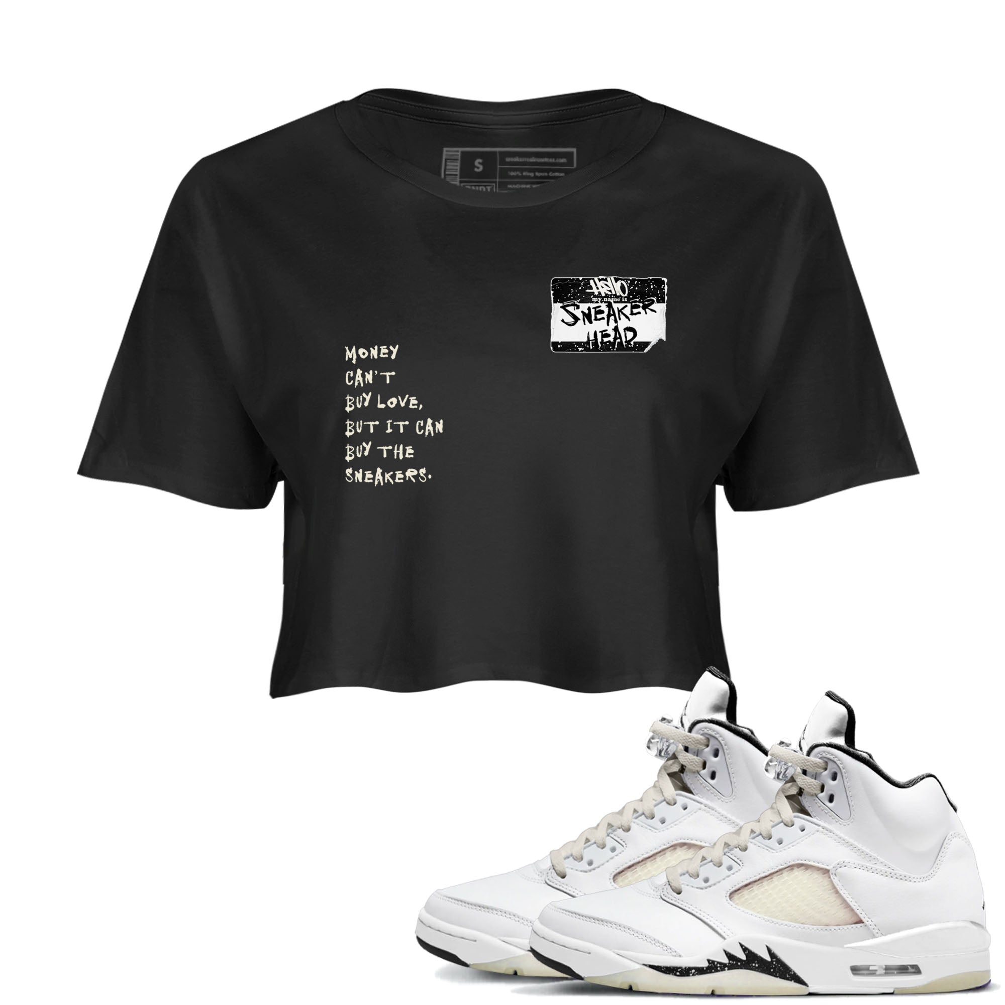 snkmatch Badge snkmatch Women's Top - Air Jordan 5 Sail