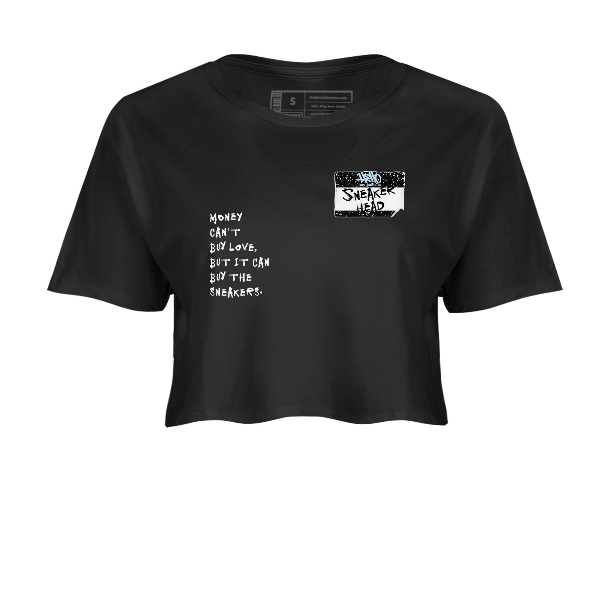 snkmatch Badge snkmatch Women's Top - Air Jordan 6 White Black
