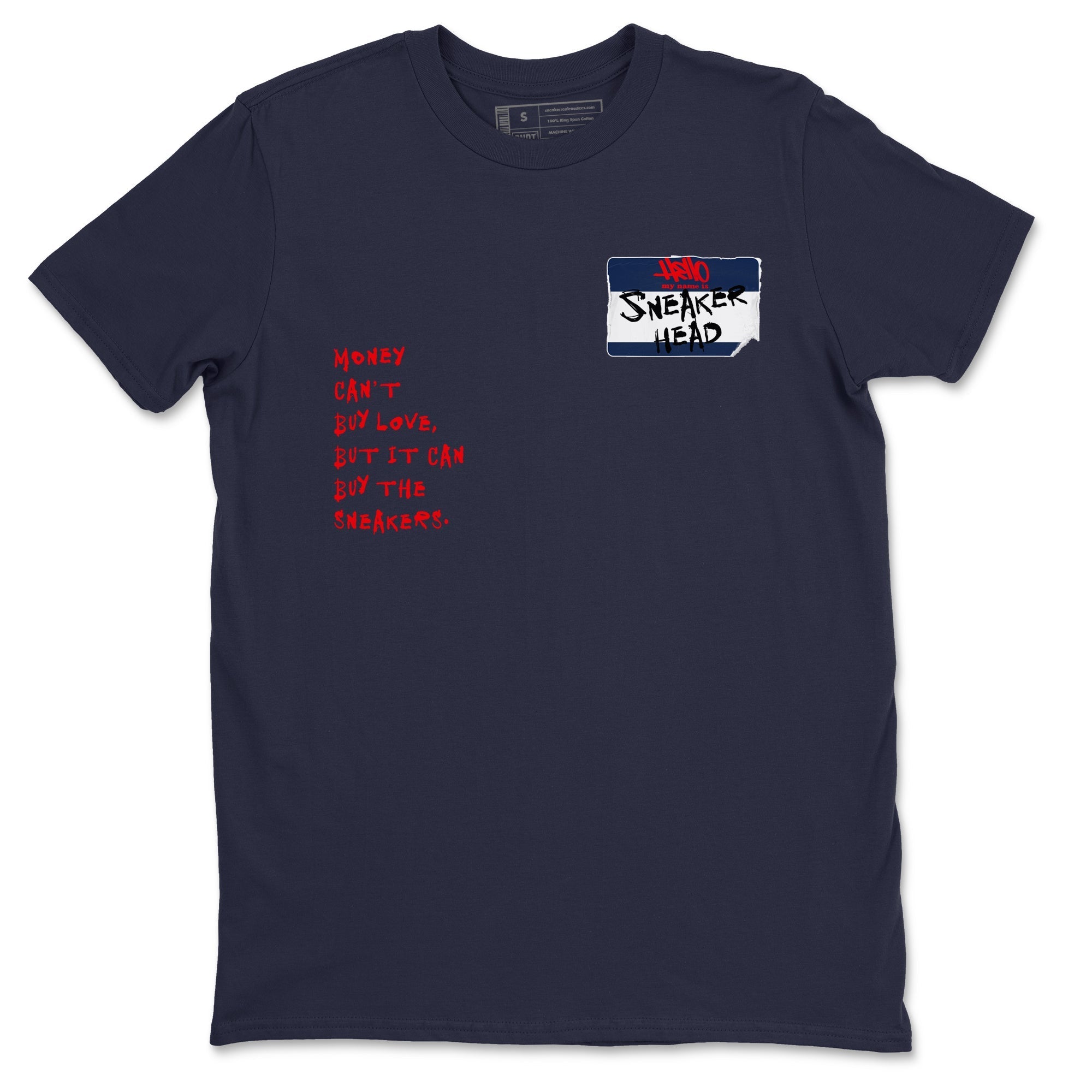 snkmatch Badge snkmatch Tees - Air Jordan 6 White And Midnight Navy
