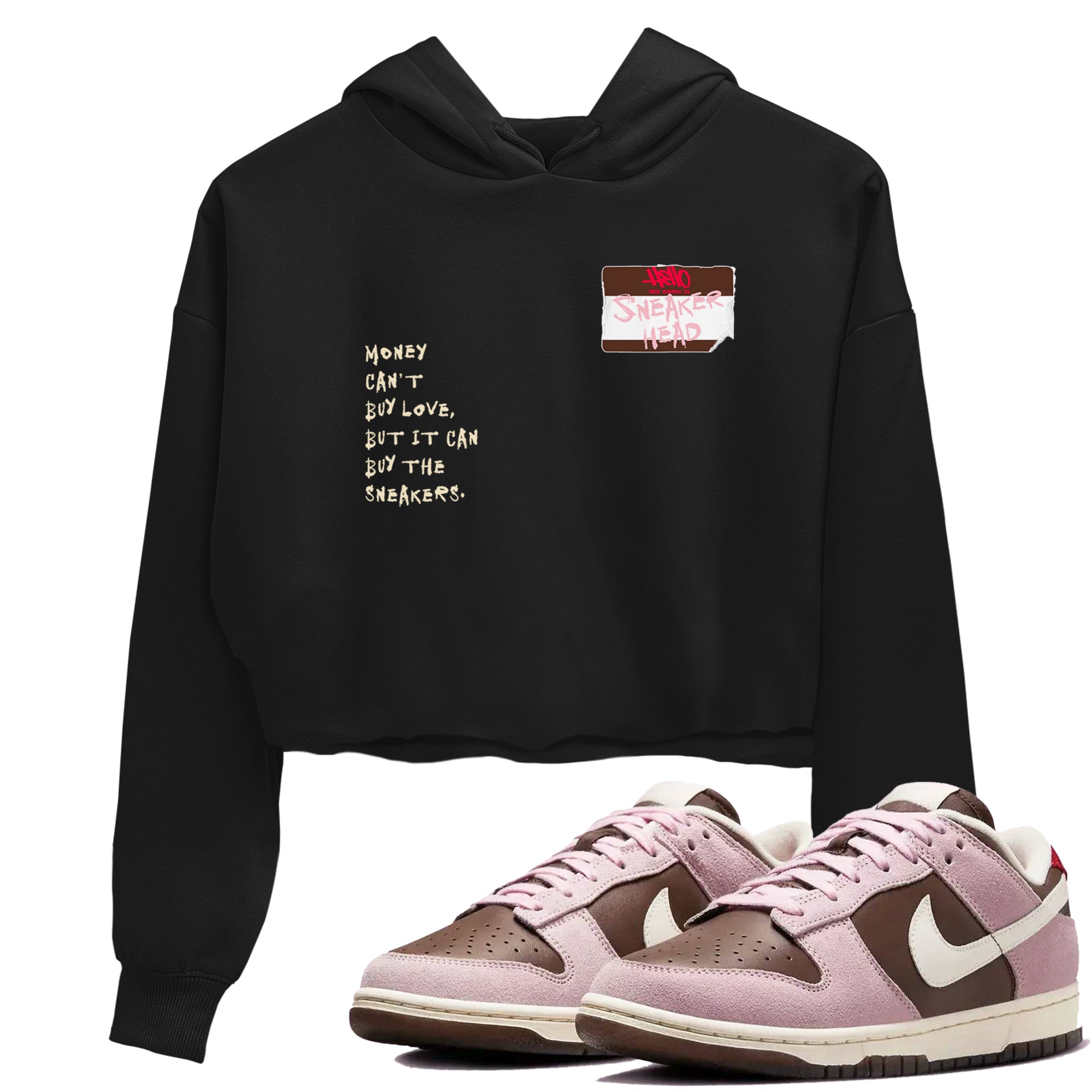 snkmatch Badge snkmatch Women's Top - Dunk Cacao Wow And Pink Foam