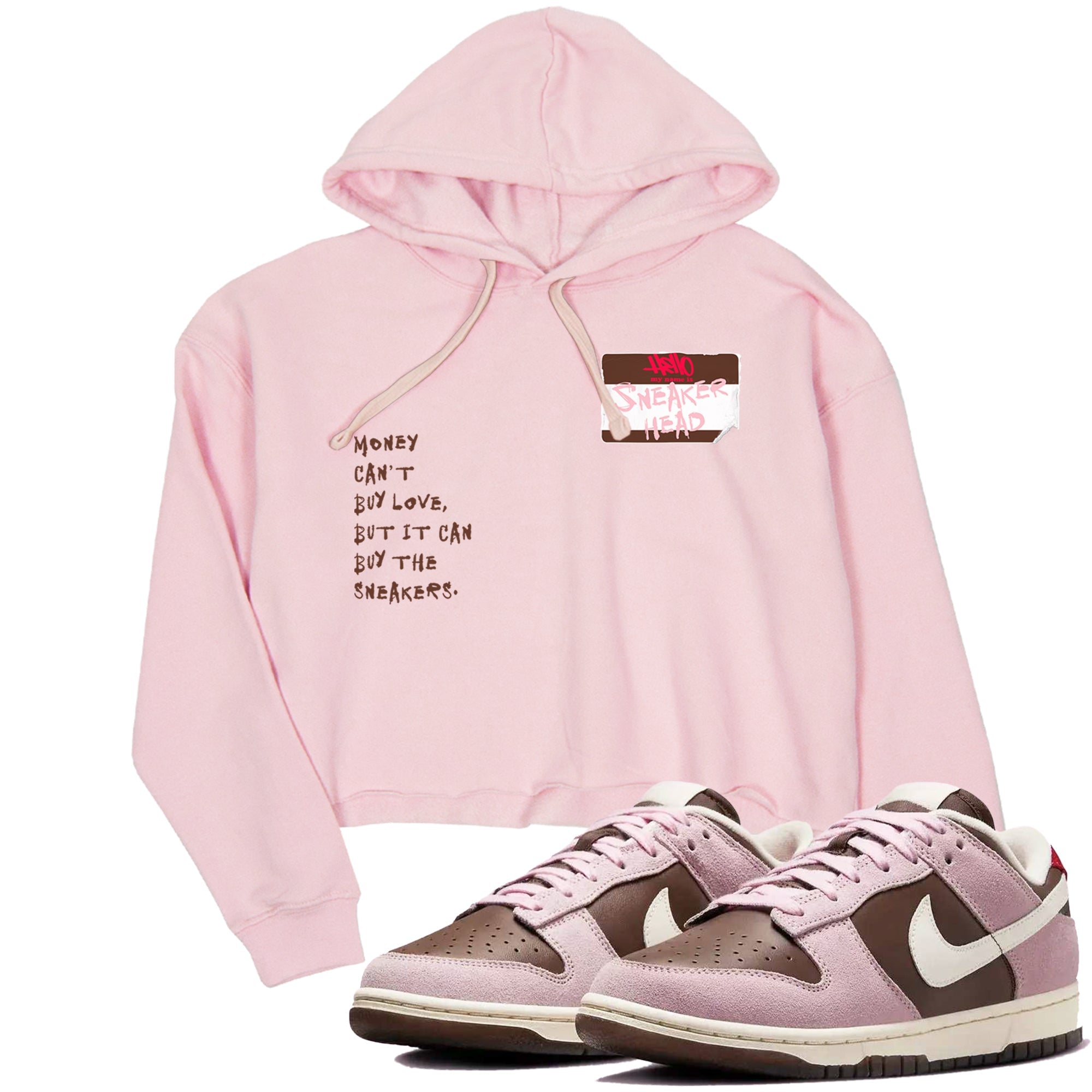 snkmatch Badge snkmatch Women's Top - Dunk Cacao Wow And Pink Foam