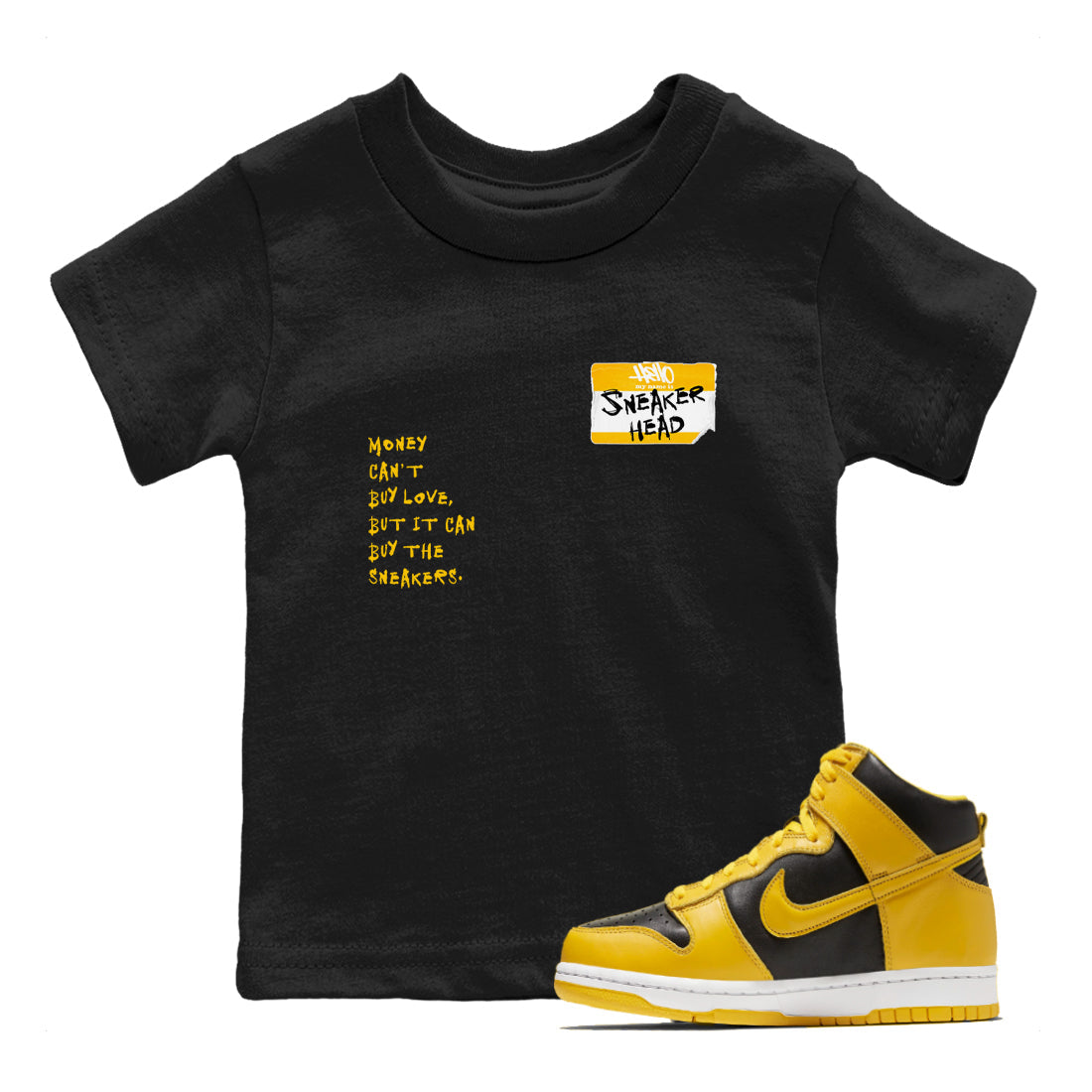snkmatch Badge snkmatch Tees Kids - Dunk High Pollen
