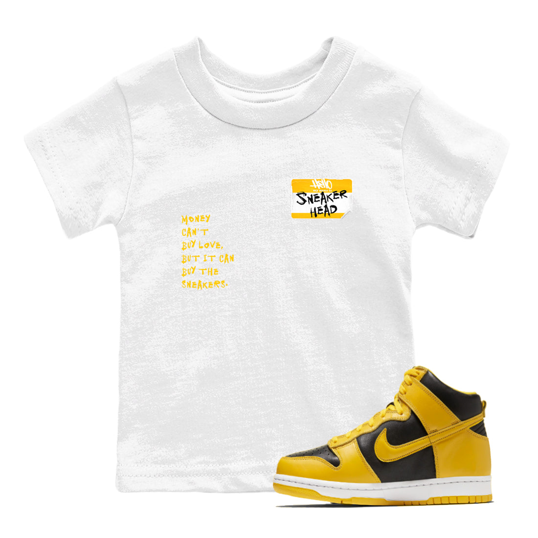 snkmatch Badge snkmatch Tees Kids - Dunk High Pollen