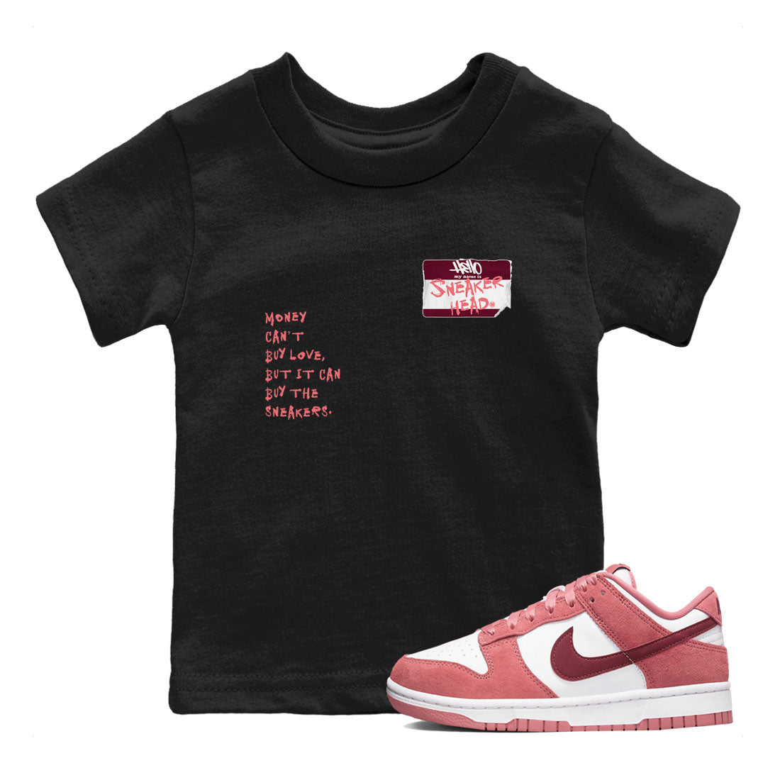 snkmatch Badge snkmatch Tees Kids - Dunk Valentines Day 2024