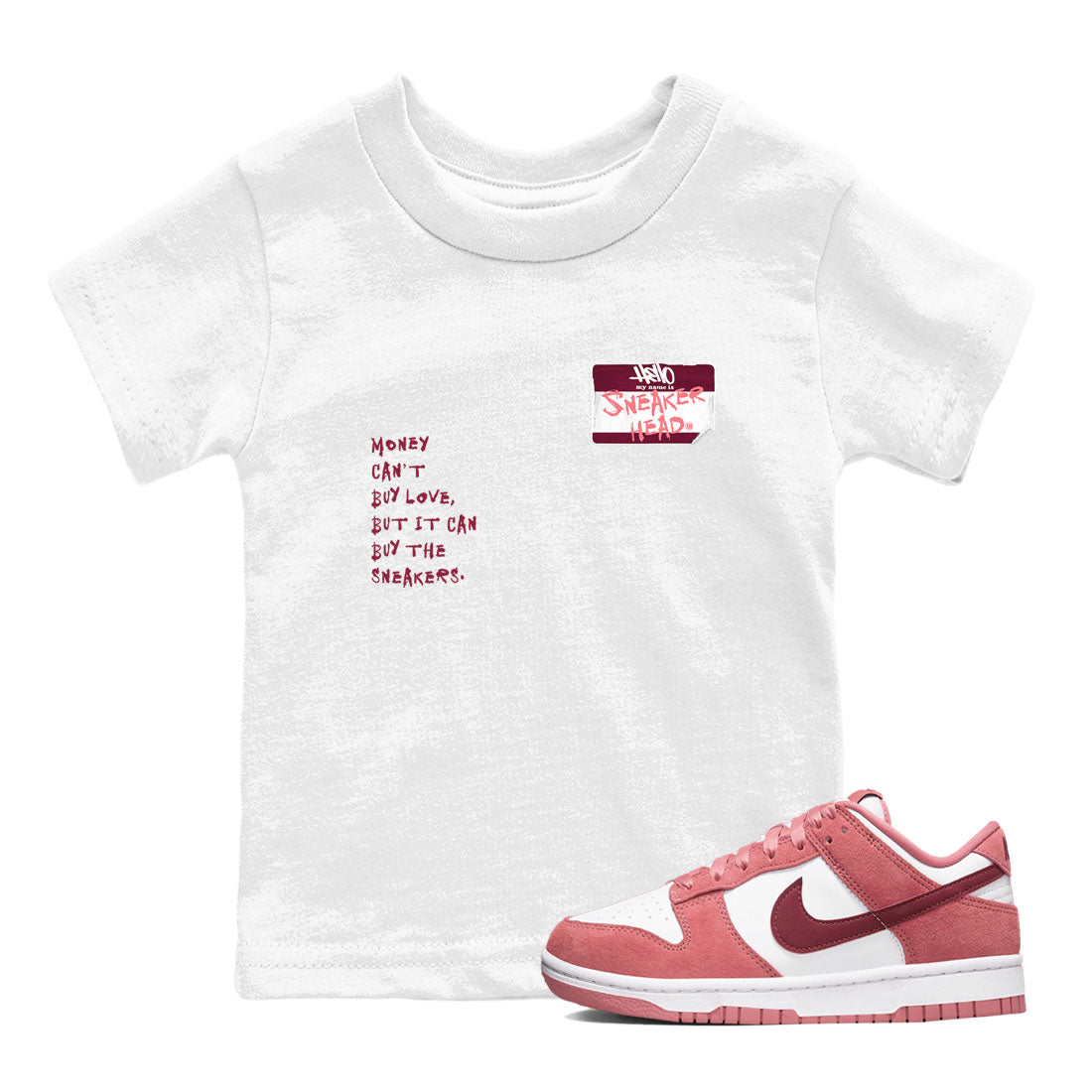 snkmatch Badge snkmatch Tees Kids - Dunk Valentines Day 2024
