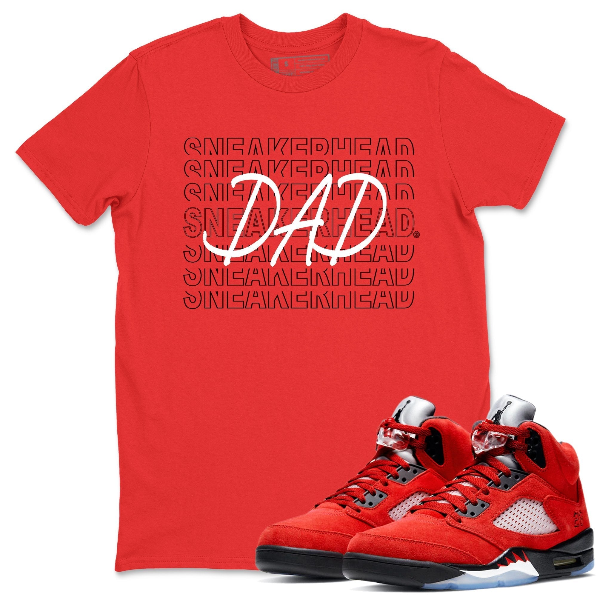 Sneakerhead Dad Unisex Tops - Air Jordan 5 Raging Bull