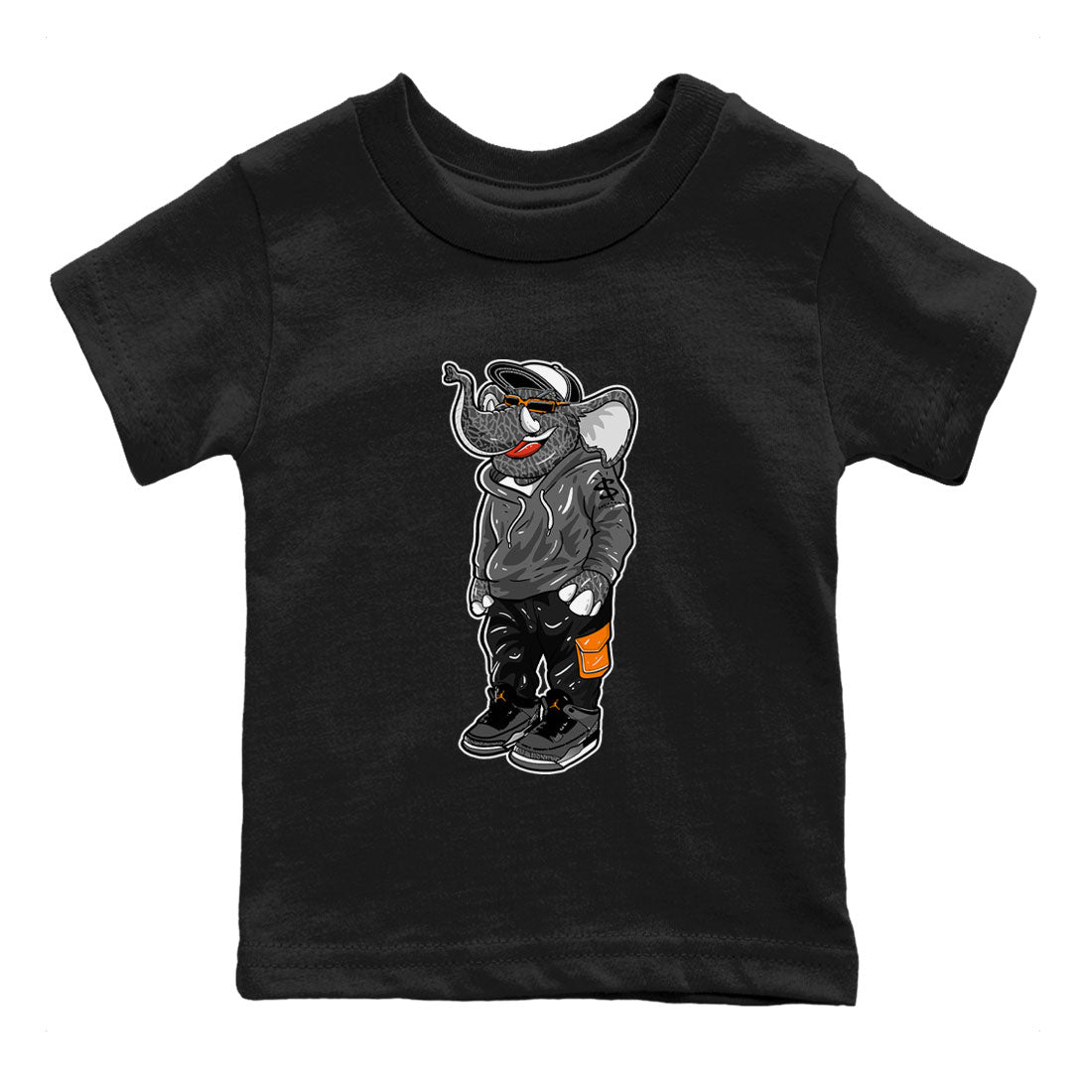 snkmatch Elephant snkmatch Tee Kids - Air Jordan 3 Fear