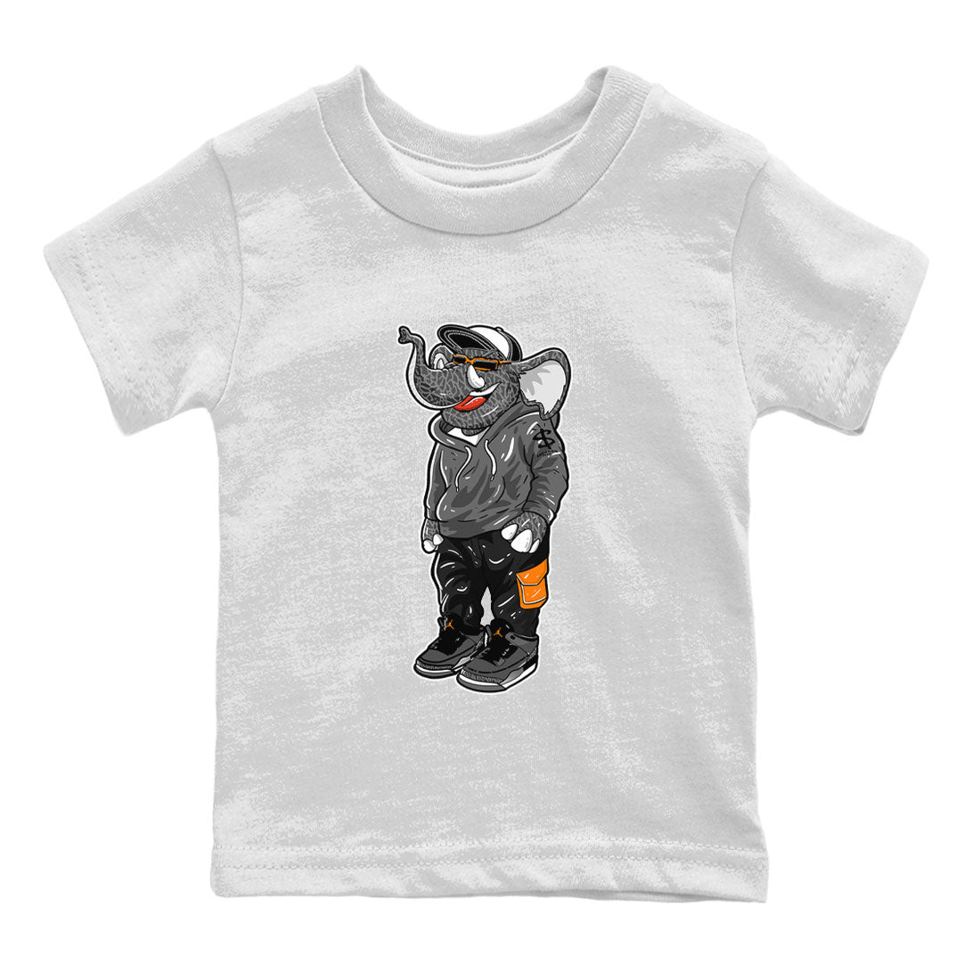 snkmatch Elephant snkmatch Tee Kids - Air Jordan 3 Fear
