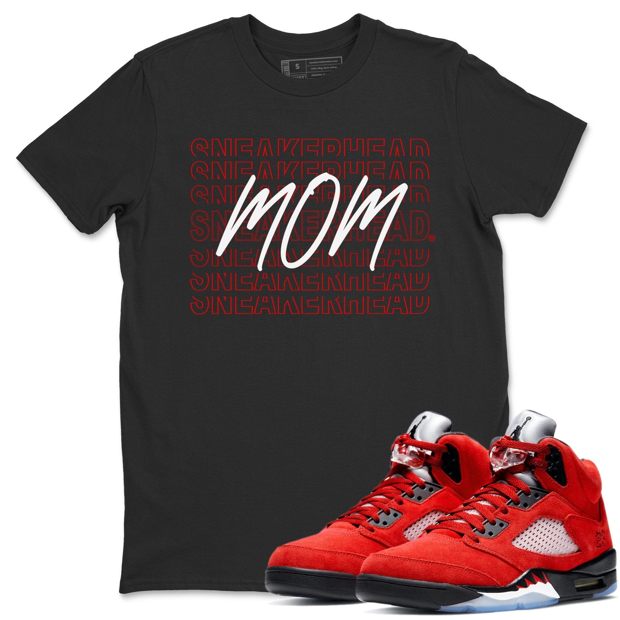 snkmatch Mom Unisex Tops - Air Jordan 5 Raging Bull
