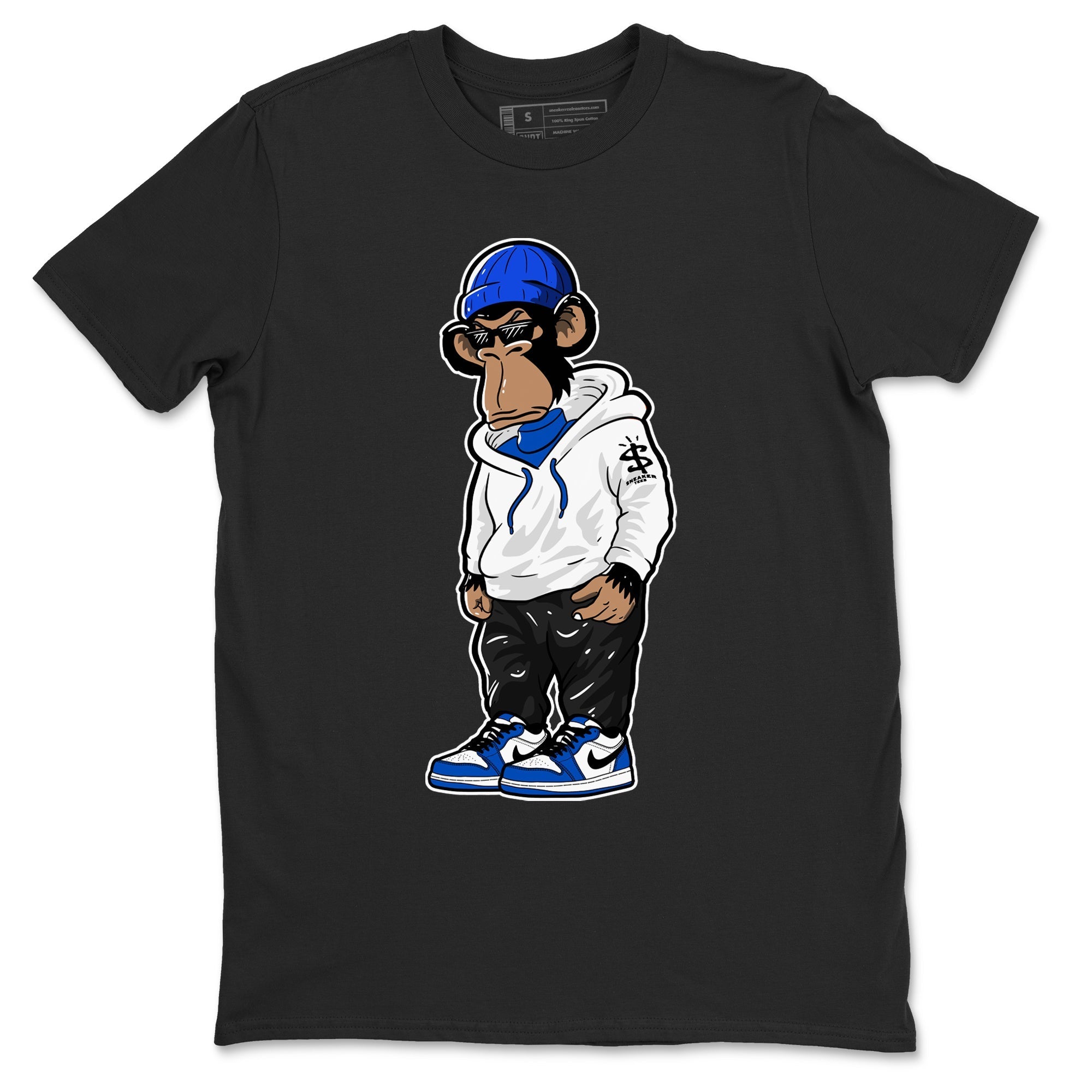 snkmatch Monkey snkmatch Tees - Air Jordan 1 Game Royal