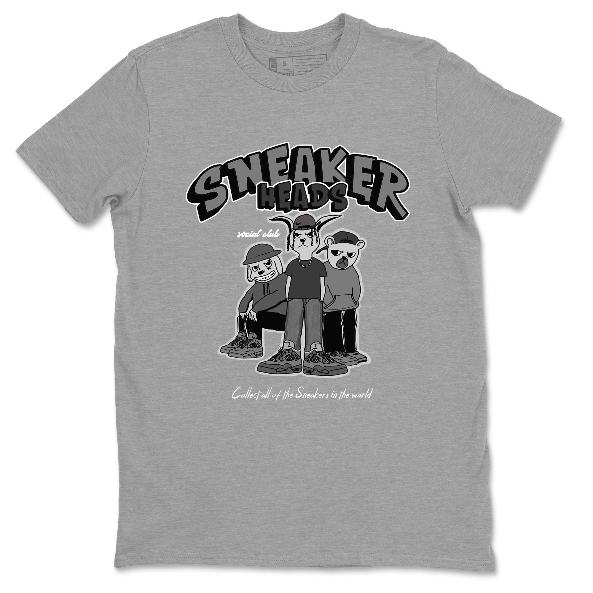 snkmatch Social Club snkmatch Tees - Air Jordan 4 Wet Cement