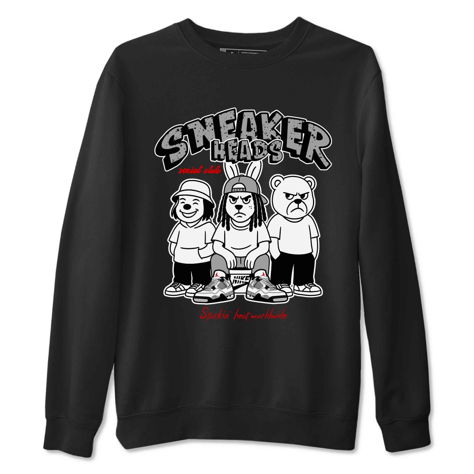 snkmatch Social Club snkmatch Tees - Air Jordan 4 White Cement
