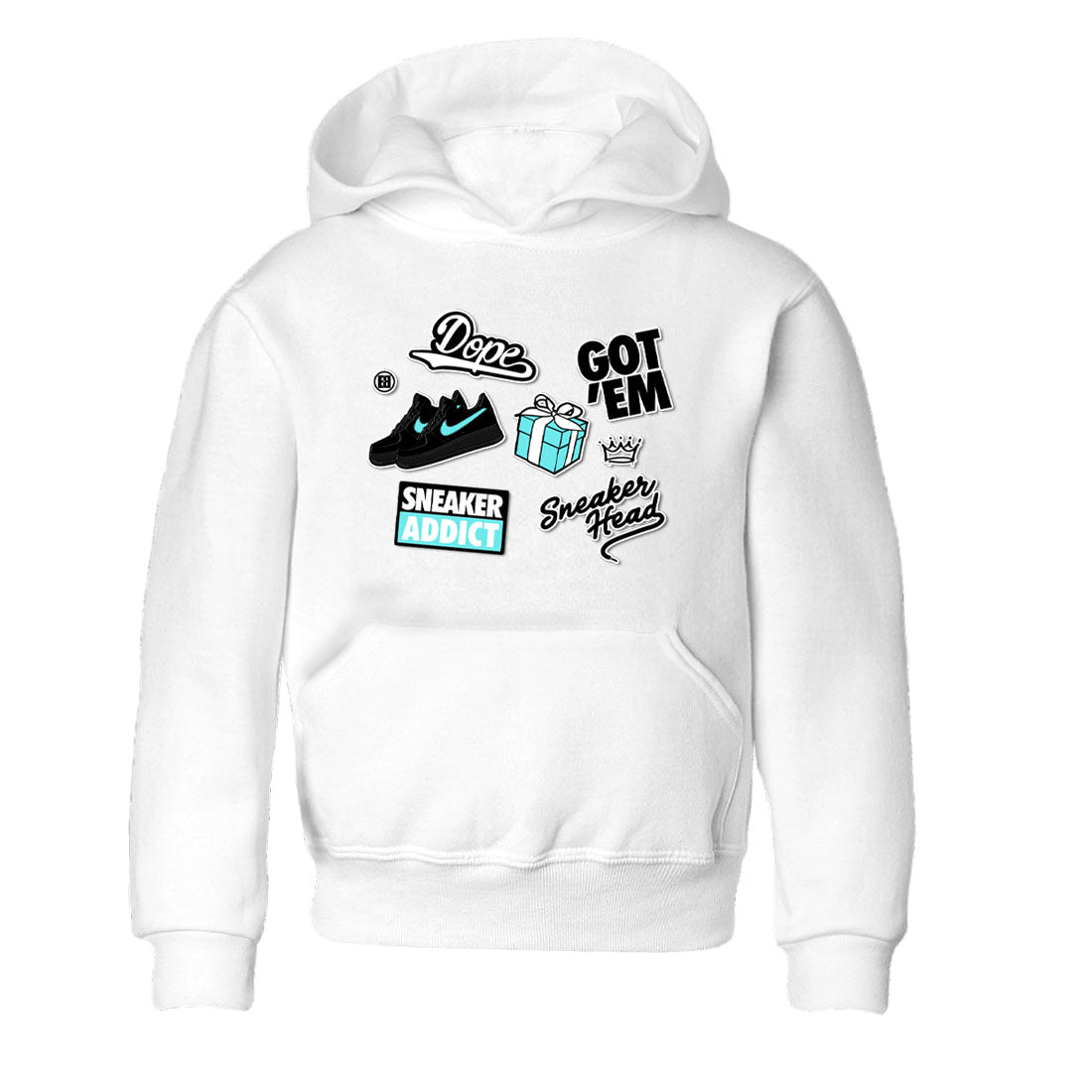snkmatch Sticker snkmatch Tees Kids - Air Force 1 Tiffany