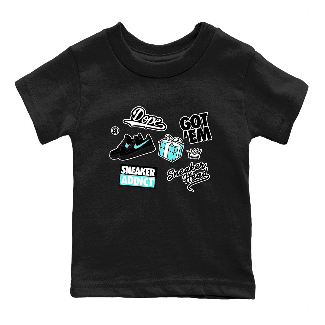 snkmatch Sticker snkmatch Tees Kids - Air Force 1 Tiffany