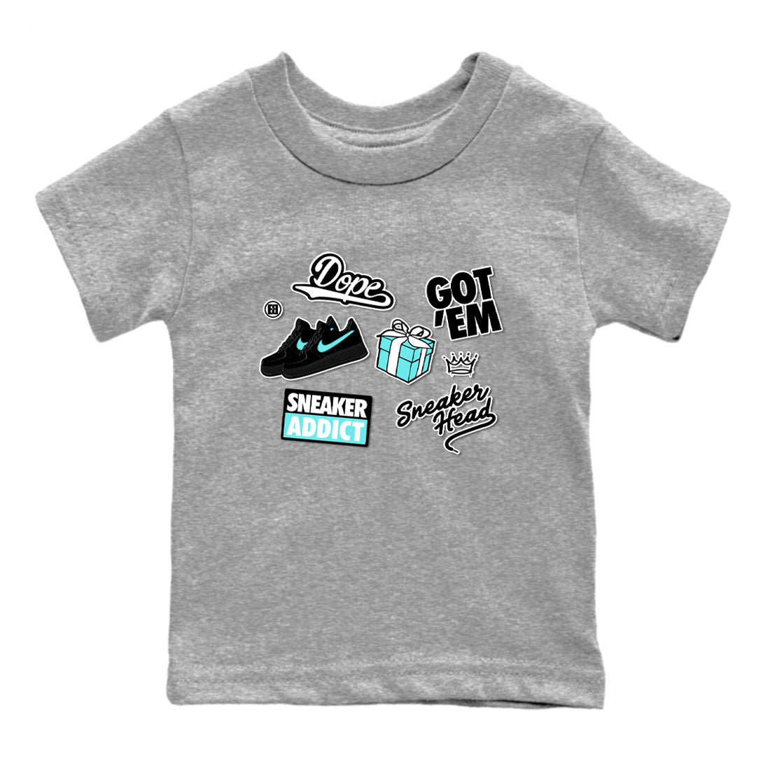 snkmatch Sticker snkmatch Tees Kids - Air Force 1 Tiffany