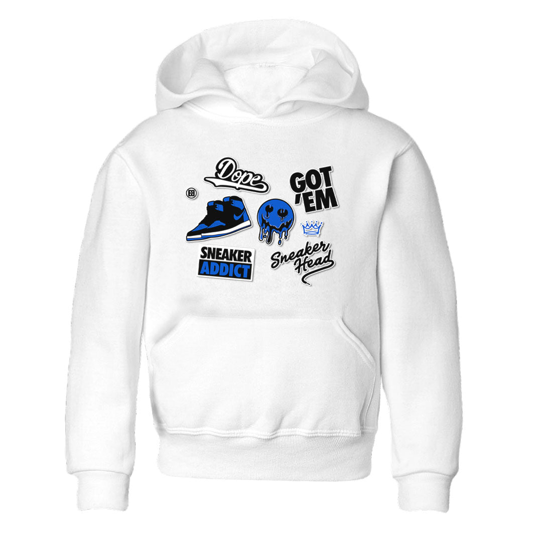snkmatch Sticker snkmatch Tee Kids - Air Jordan 1 Royal Reimagined