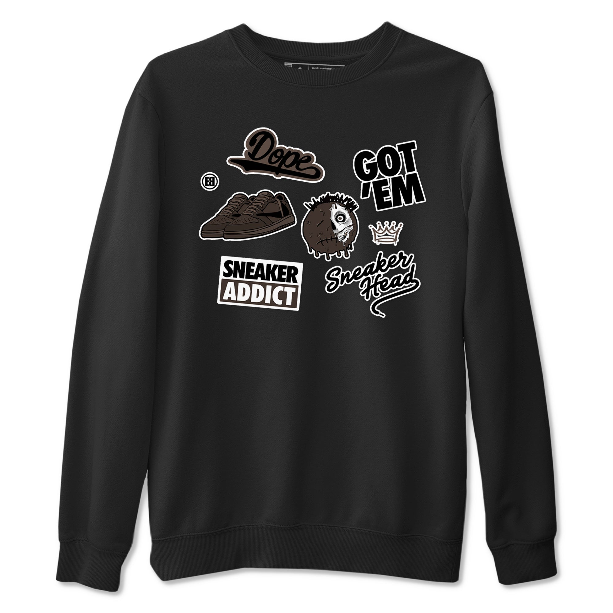 snkmatch Sticker snkmatch Tees - Air Jordan 1 Travis Scott Velvet Brown