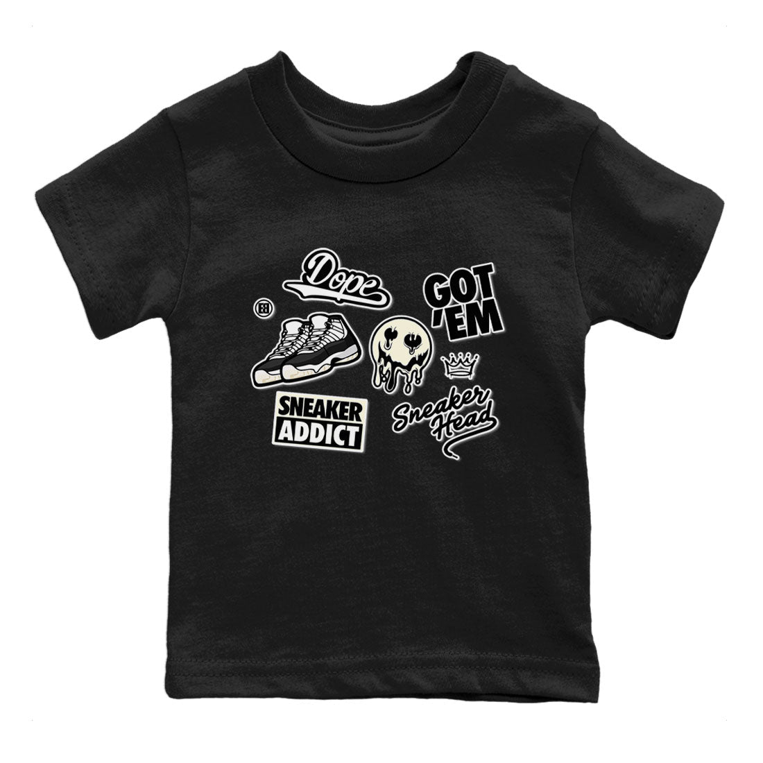 snkmatch Sticker snkmatch Tee Kids - Air Jordan 11 Gratitude