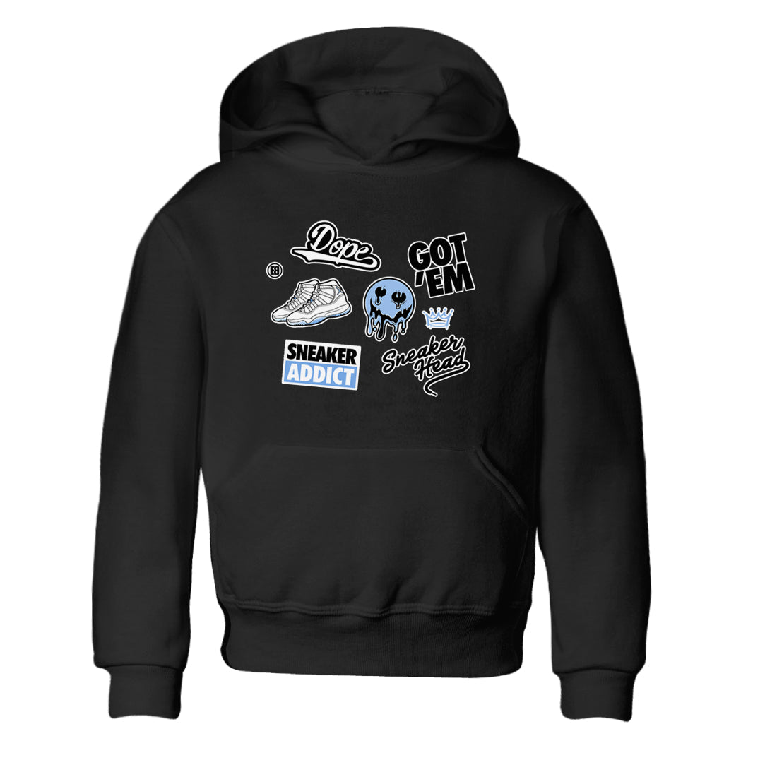 snkmatch Sticker snkmatch Tees Kids - Air Jordan 11 Legend Blue