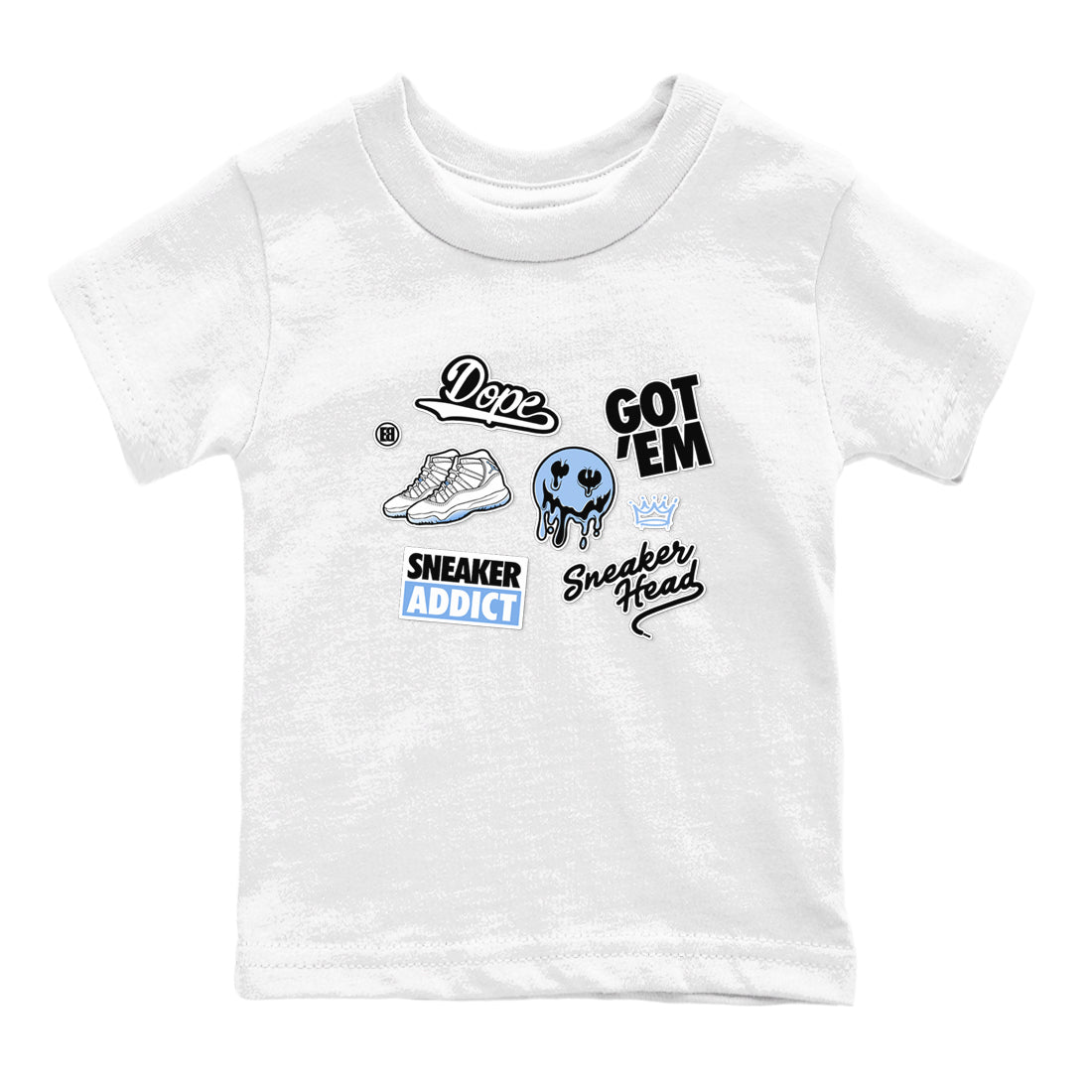 snkmatch Sticker snkmatch Tees Kids - Air Jordan 11 Legend Blue