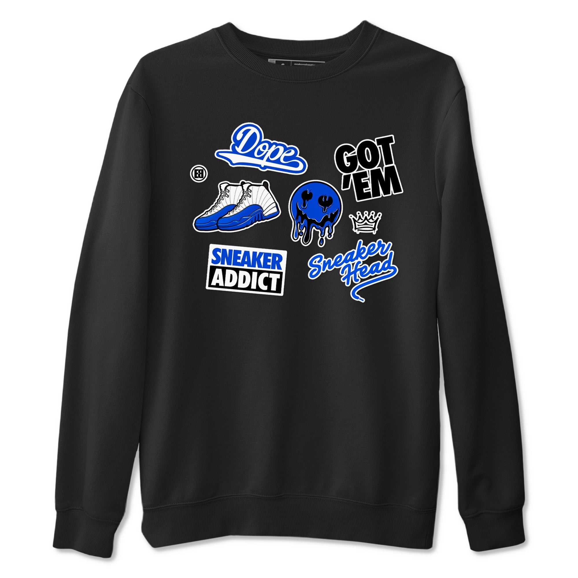 snkmatch Sticker snkmatch Tees - Air Jordan 12 Blueberry