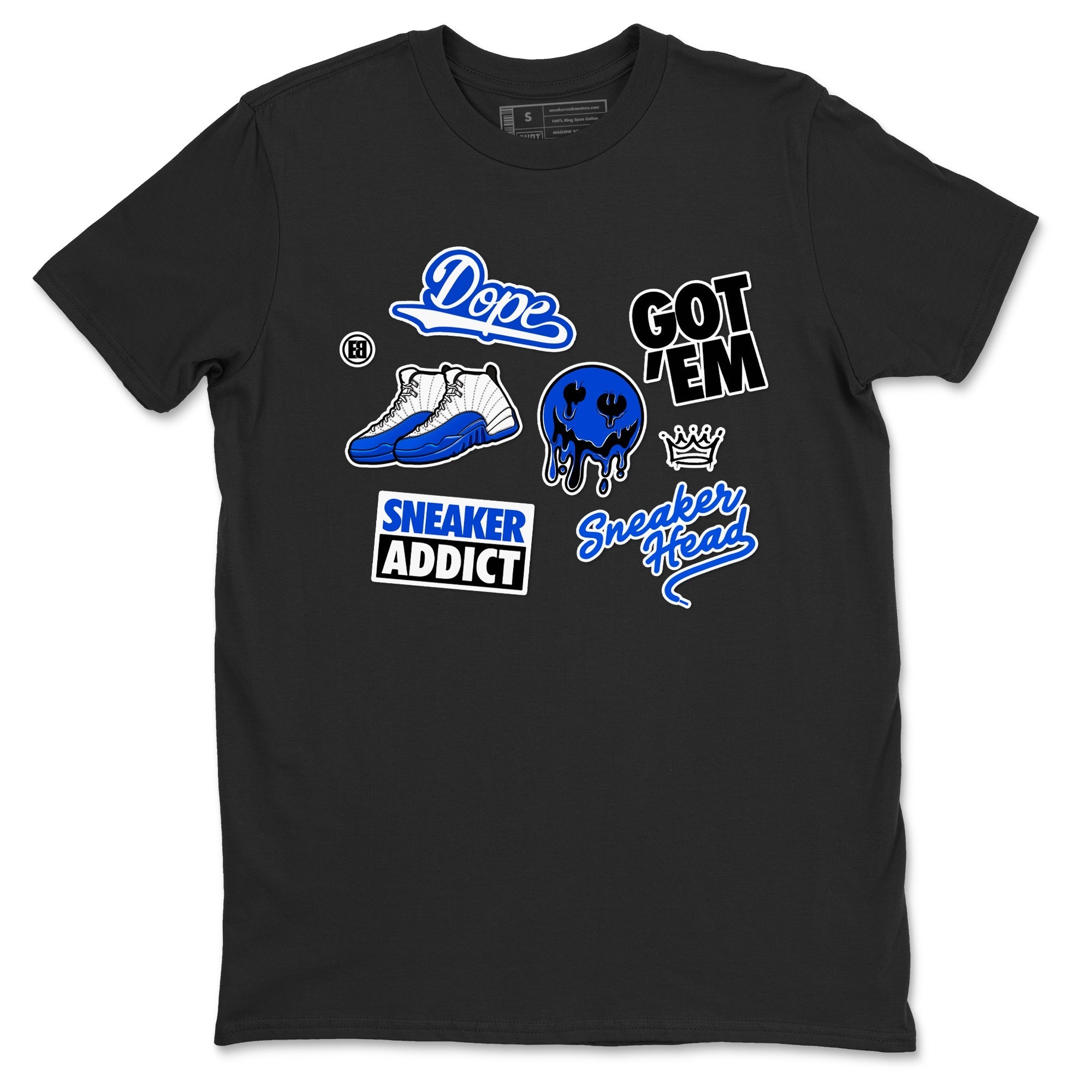 snkmatch Sticker snkmatch Tees - Air Jordan 12 Blueberry