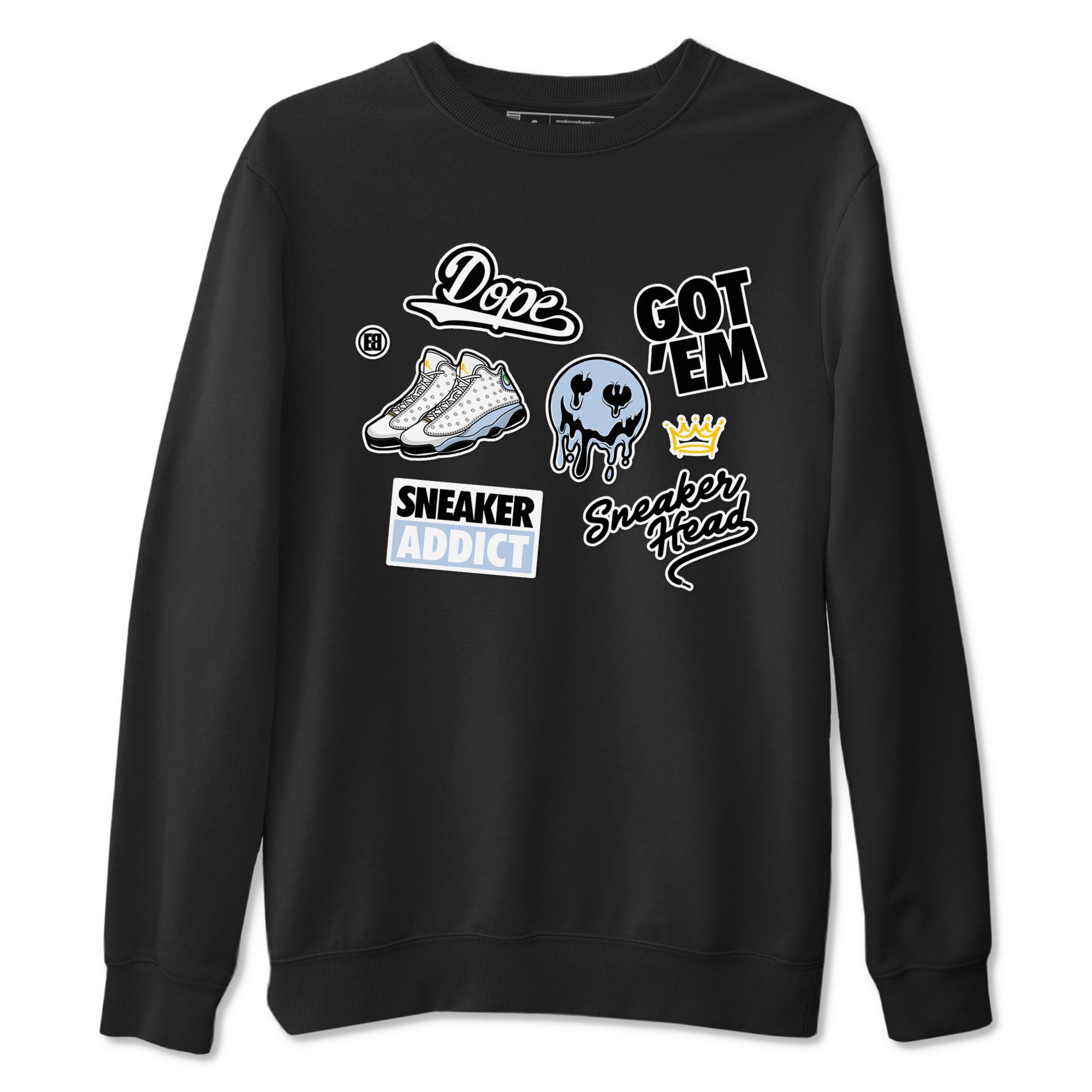 snkmatch Sticker snkmatch Tees - Air Jordan 13 Blue Grey