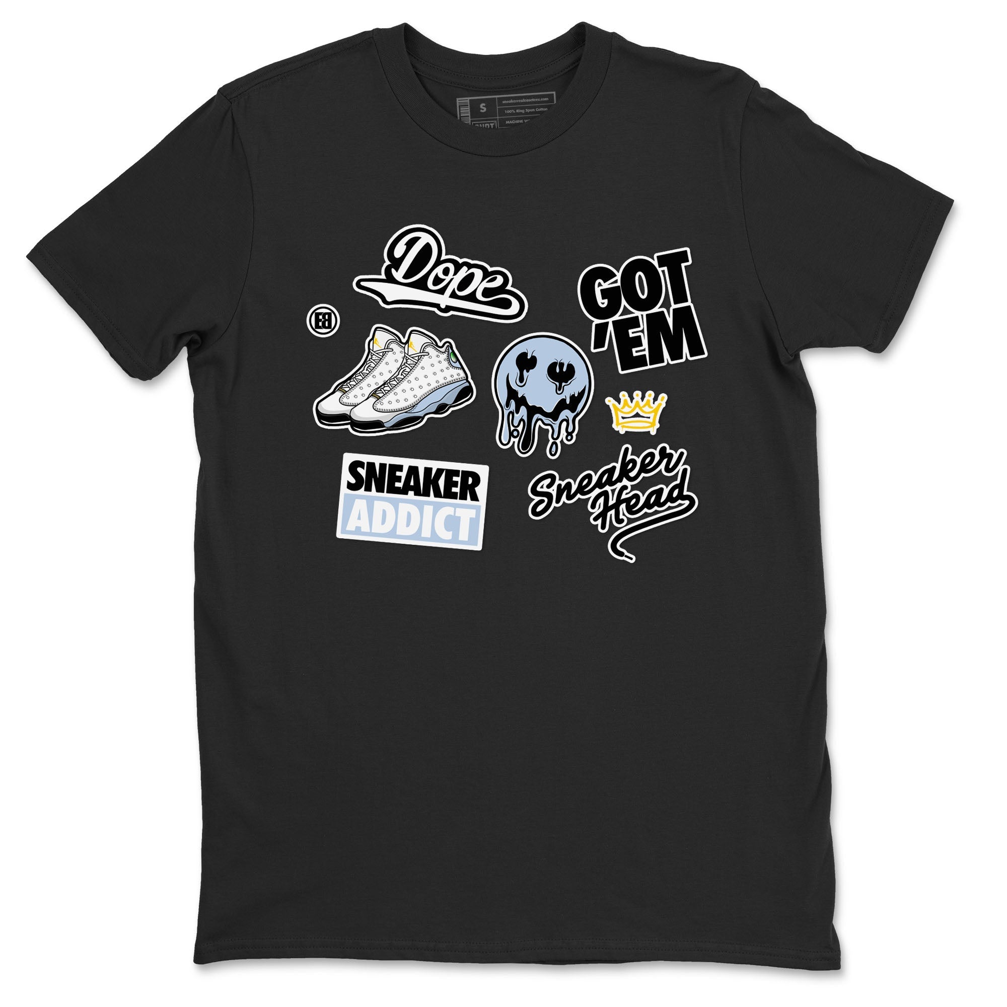 snkmatch Sticker snkmatch Tees - Air Jordan 13 Blue Grey