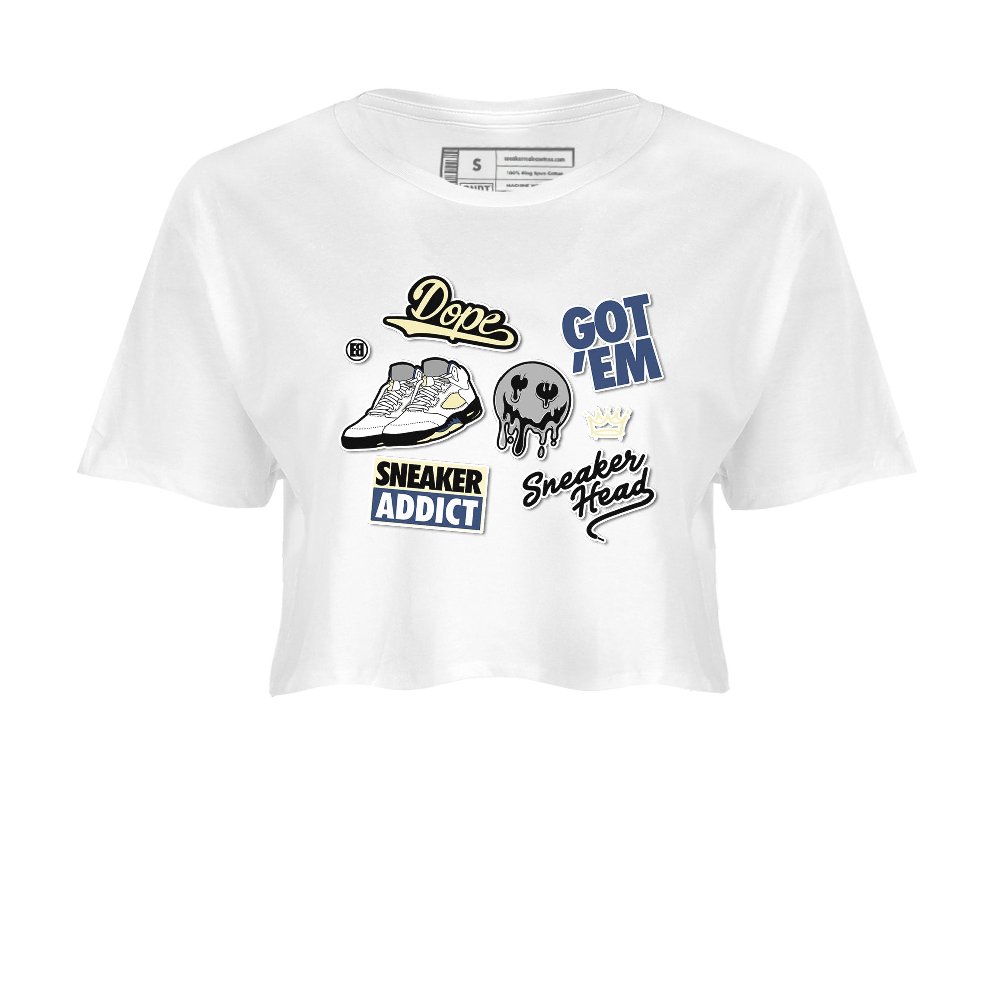 snkmatch Sticker snkmatch Women's Top - Air Jordan 5 A Ma Maniere x Photon Dust