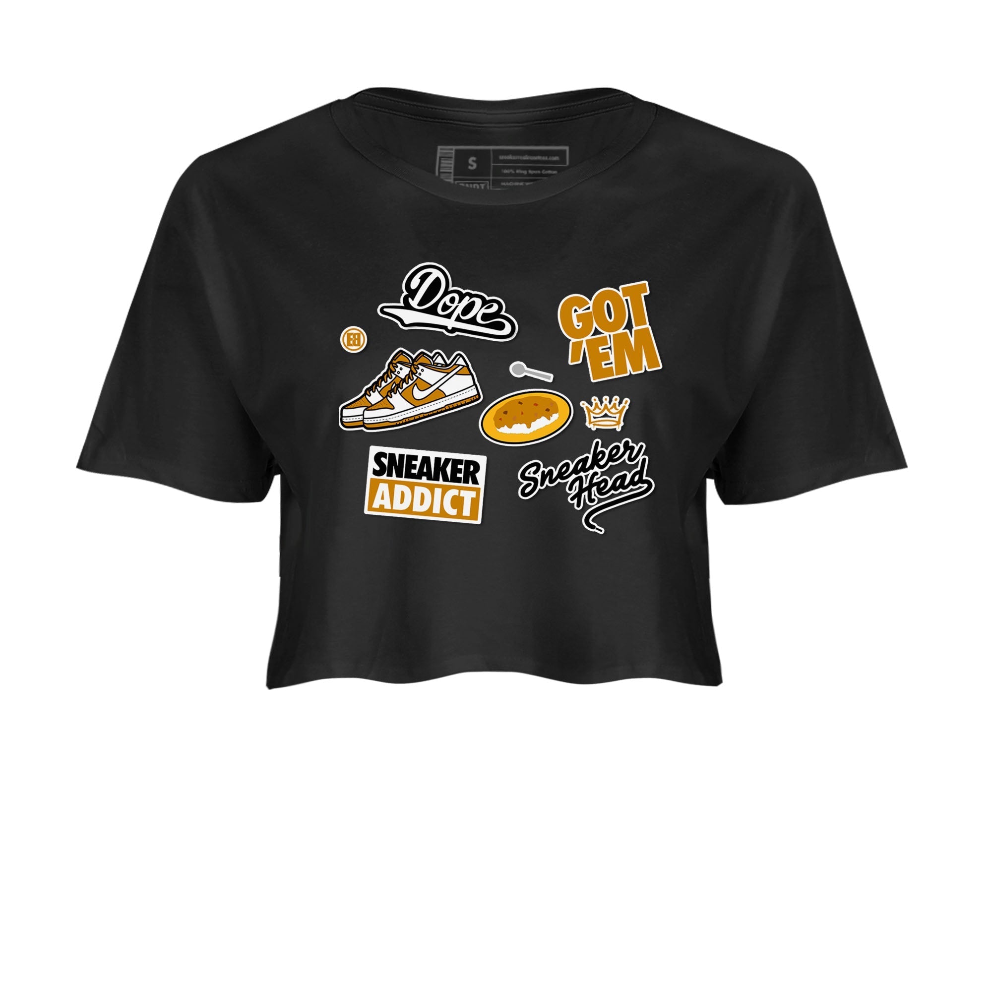 snkmatch Sticker snkmatch Women's Top - Dunk Dark Curry