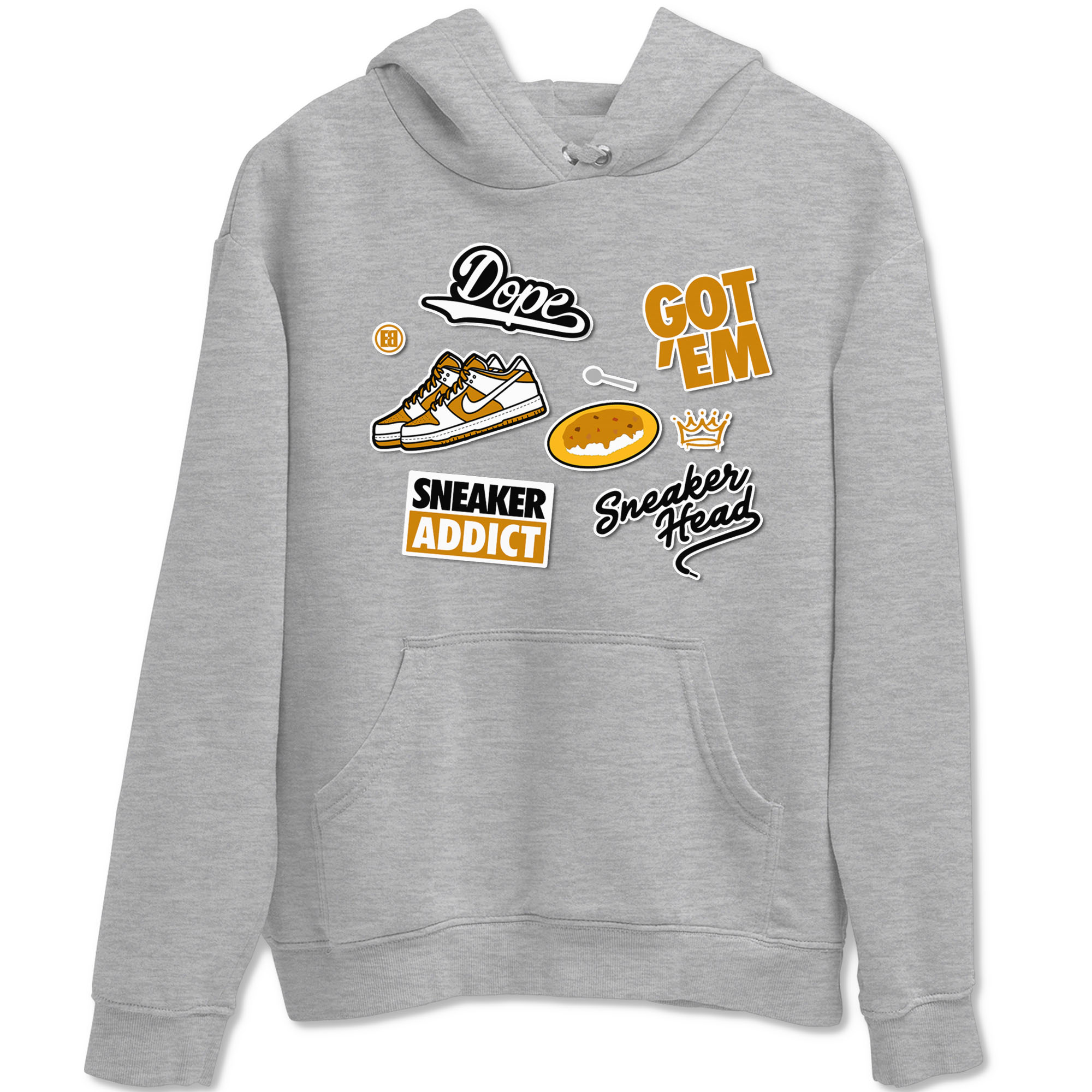 snkmatch Sticker snkmatch Tees - Dunk Dark Curry
