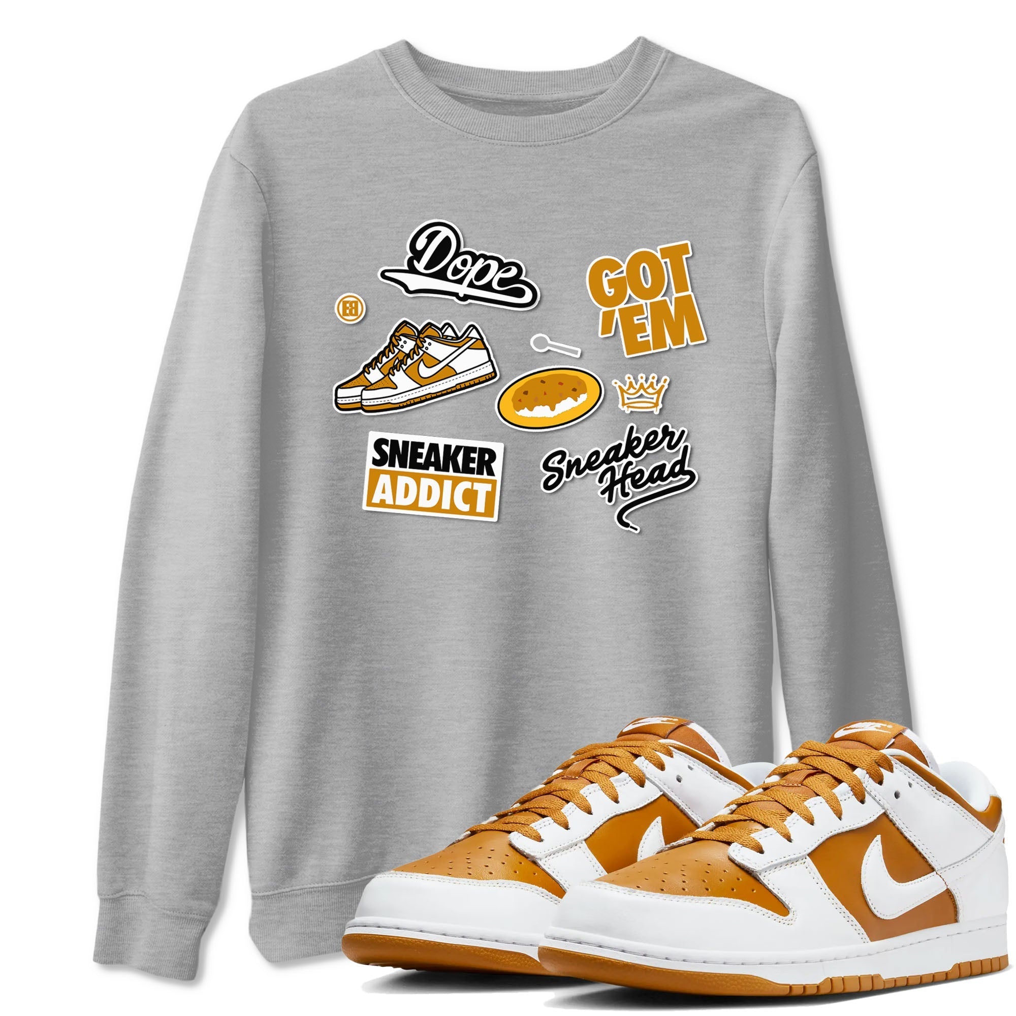 snkmatch Sticker snkmatch Tees - Dunk Dark Curry