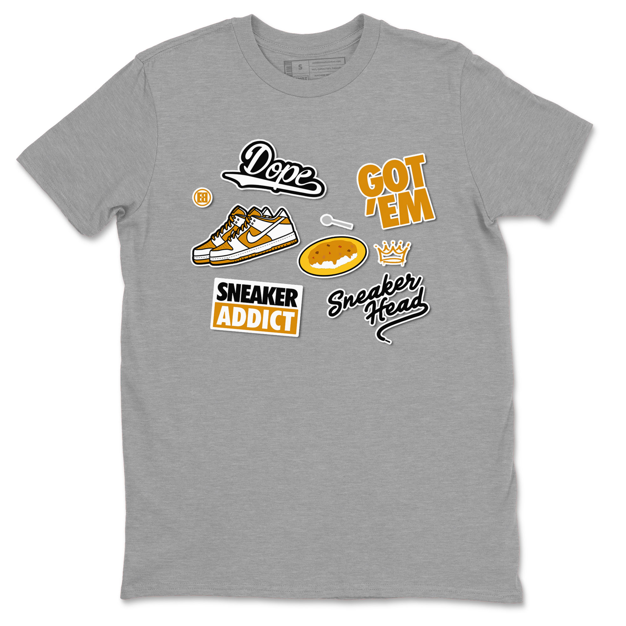 snkmatch Sticker snkmatch Tees - Dunk Dark Curry