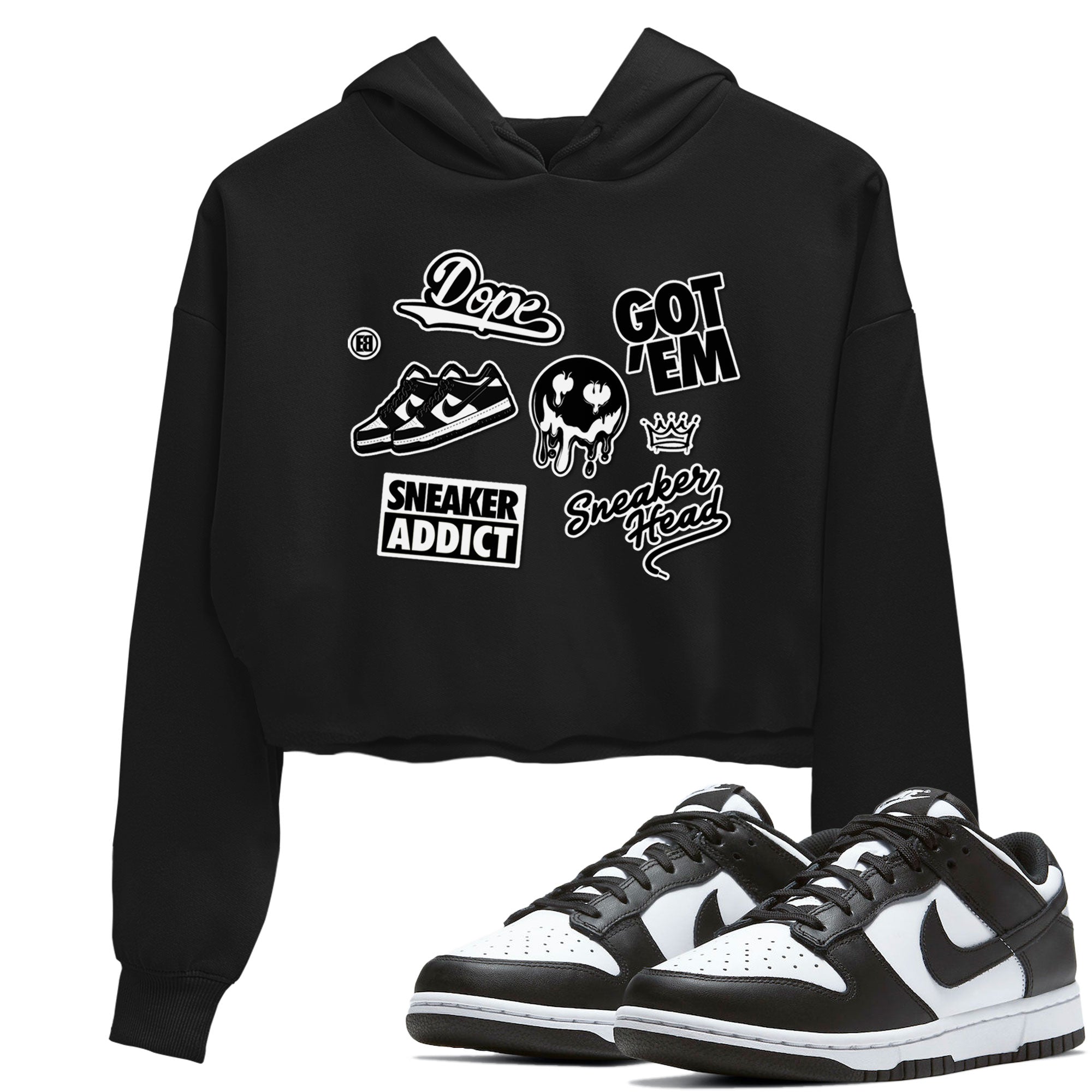 snkmatch Sticker snkmatch Women's Top - Dunk Panda