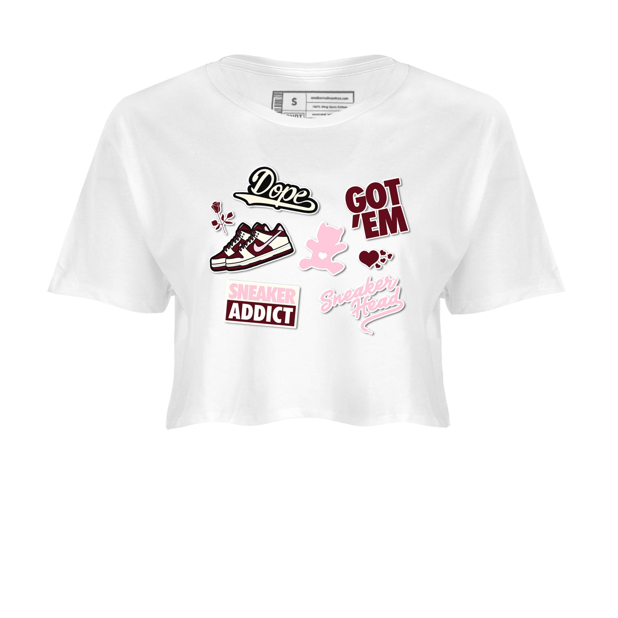 snkmatch Sticker snkmatch Women's Top - Dunk Valentines Day