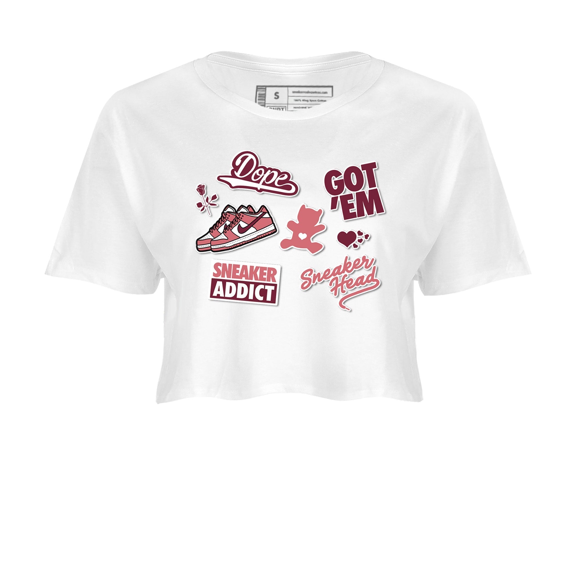 snkmatch Sticker snkmatch Women's Top - Dunk Valentines Day 2024