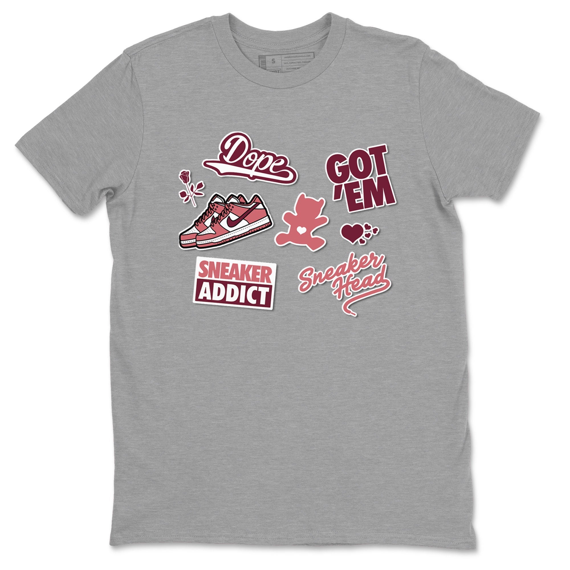 snkmatch Sticker snkmatch Tees - Dunk Valentines Day 2024