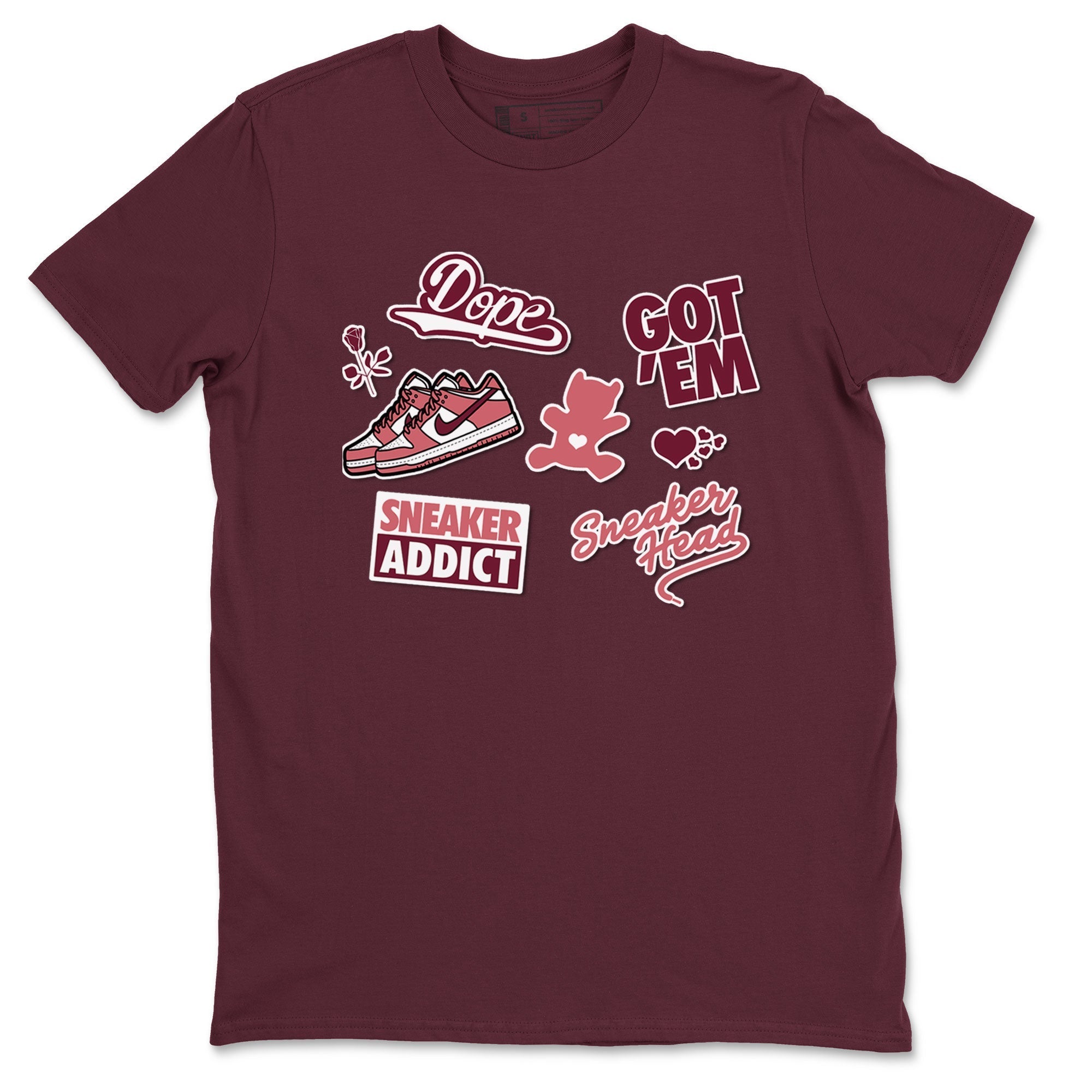 snkmatch Sticker snkmatch Tees - Dunk Valentines Day 2024
